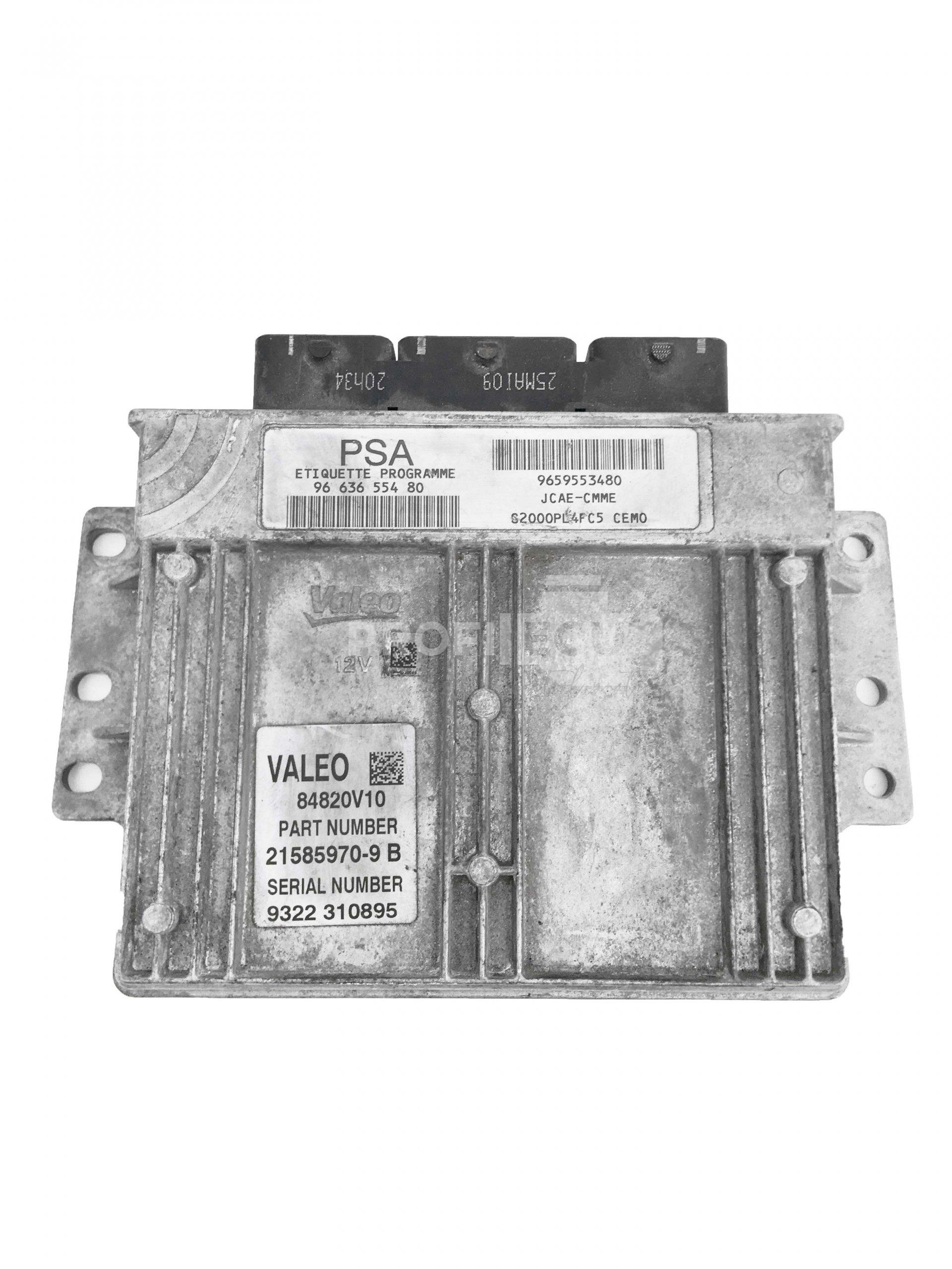 9663655480 9659553480 ECU Řídící jednotka motoru CITROEN 9663655480 9659553480 ECU Řídící jednotka motoru CITROEN