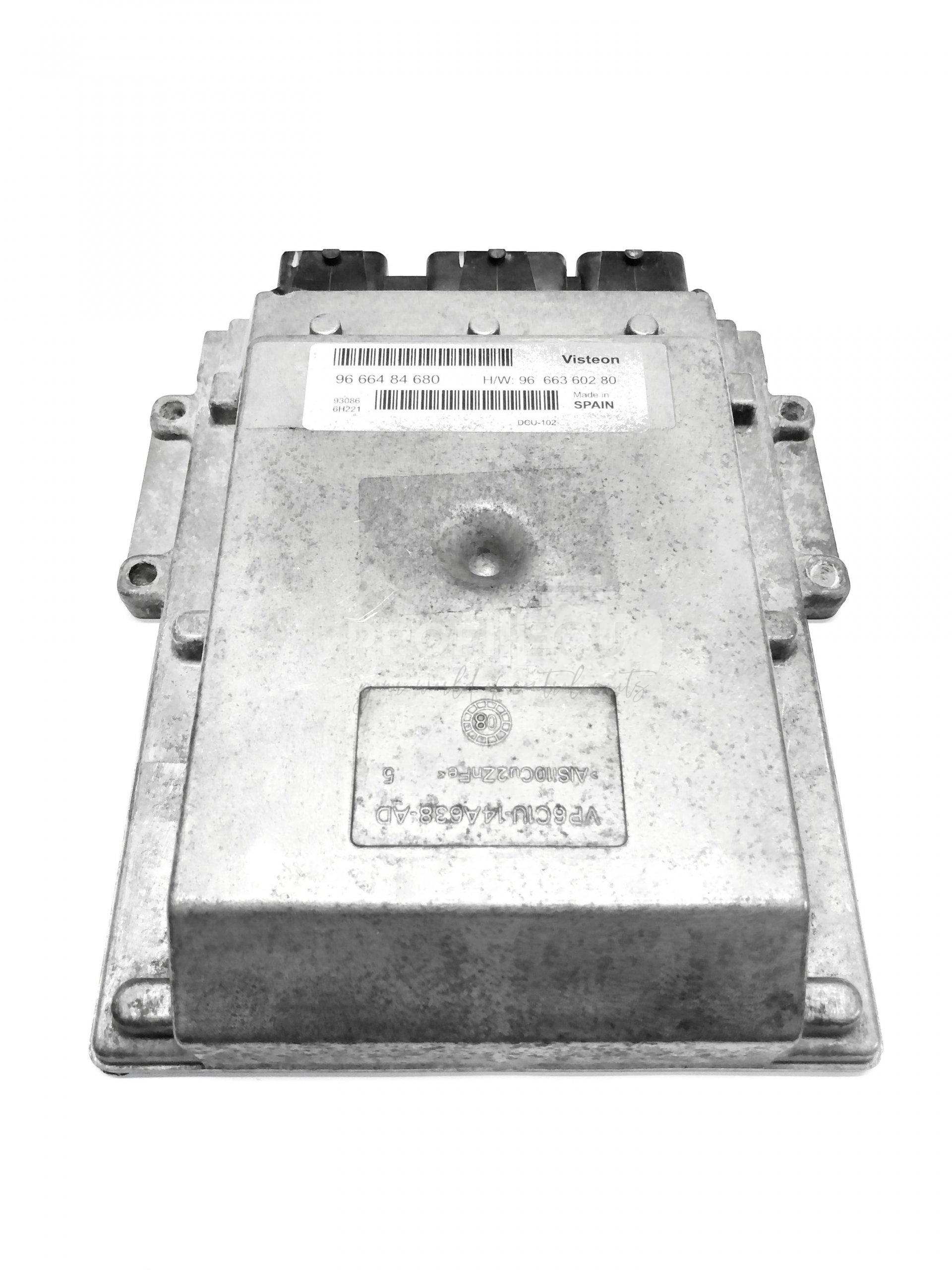 9666484680 9666360280 ECU Řídící jednotka motoru VISTEON JUMPER BOXER 2.2 HDI 9666484680 9666360280 ECU Řídící jednotka motoru VISTEON JUMPER BOXER 2.2 HDI