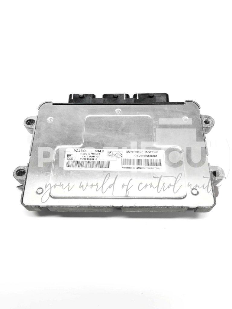 9800613380 9666596780 V29015232A VALEO V34.3 CMDE ECU Řídící jednotka motoru PEUGEOT CITROEN