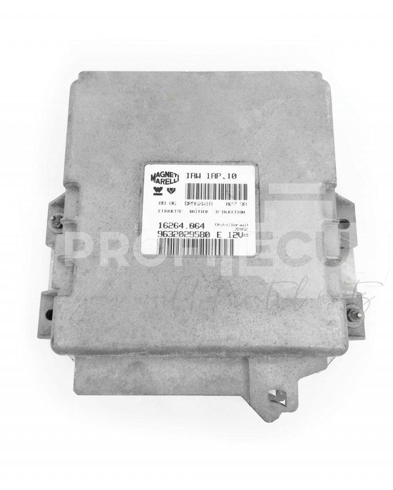 IAW 1AP.10 IAW1AP10 16264.064 9632029580 ECU Řídící jednotka motoru PEUGEOT 306