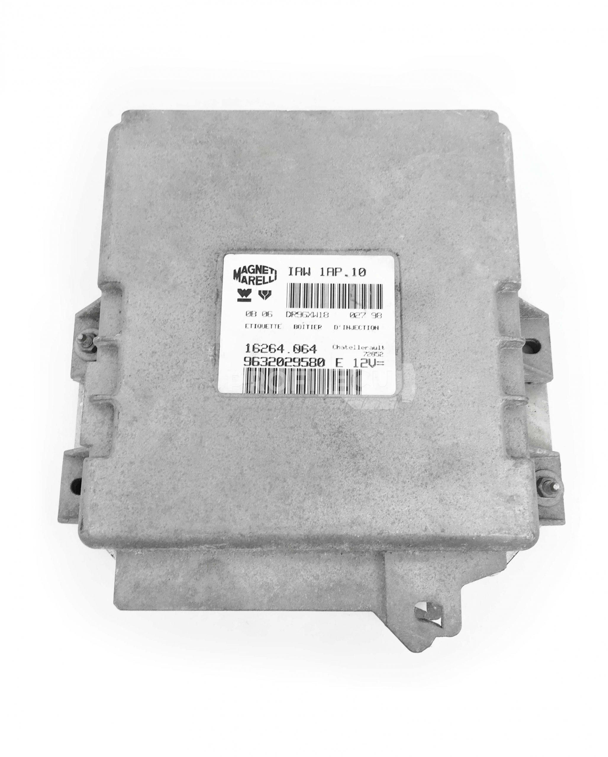 IAW 1AP.10 IAW1AP10 16264.064 9632029580 ECU Řídící jednotka motoru PEUGEOT 306 IAW 1AP.10 IAW1AP10 16264.064 9632029580 ECU Řídící jednotka motoru PEUGEOT 306