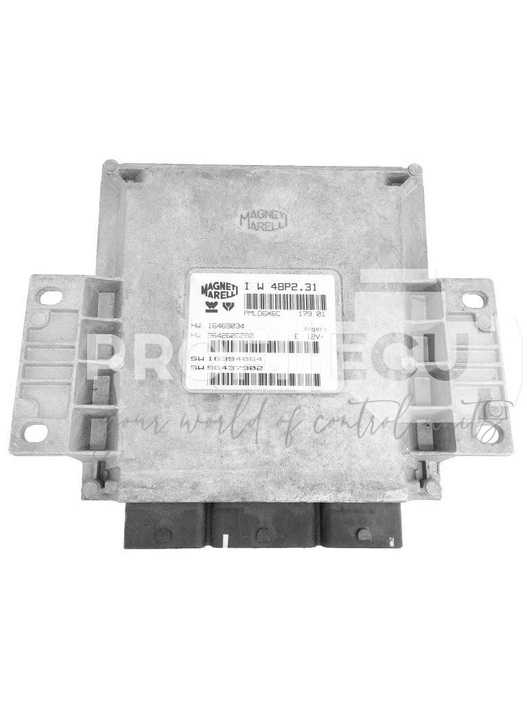 IAW48P231 16469034 9643790280 ECU Řídící jednotka motoru CITROEN C5 2.0 16V