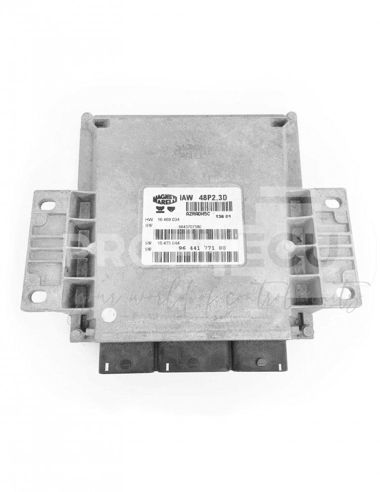 IAW48P23D 9643707380 9644177180 ECU Řídící jednotka motoru CITROEN PEUGEOT