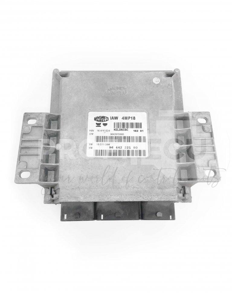 IAW4MP18 9642615880 9644222180 ECU Řídící jednotka motoru PEUGEOT 607