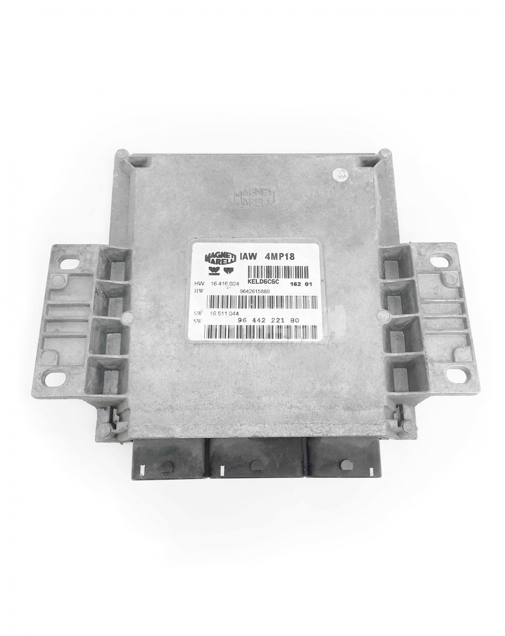 IAW4MP18 9642615880 9644222180 ECU Řídící jednotka motoru PEUGEOT 607 IAW4MP18 9642615880 9644222180 ECU Řídící jednotka motoru PEUGEOT 607