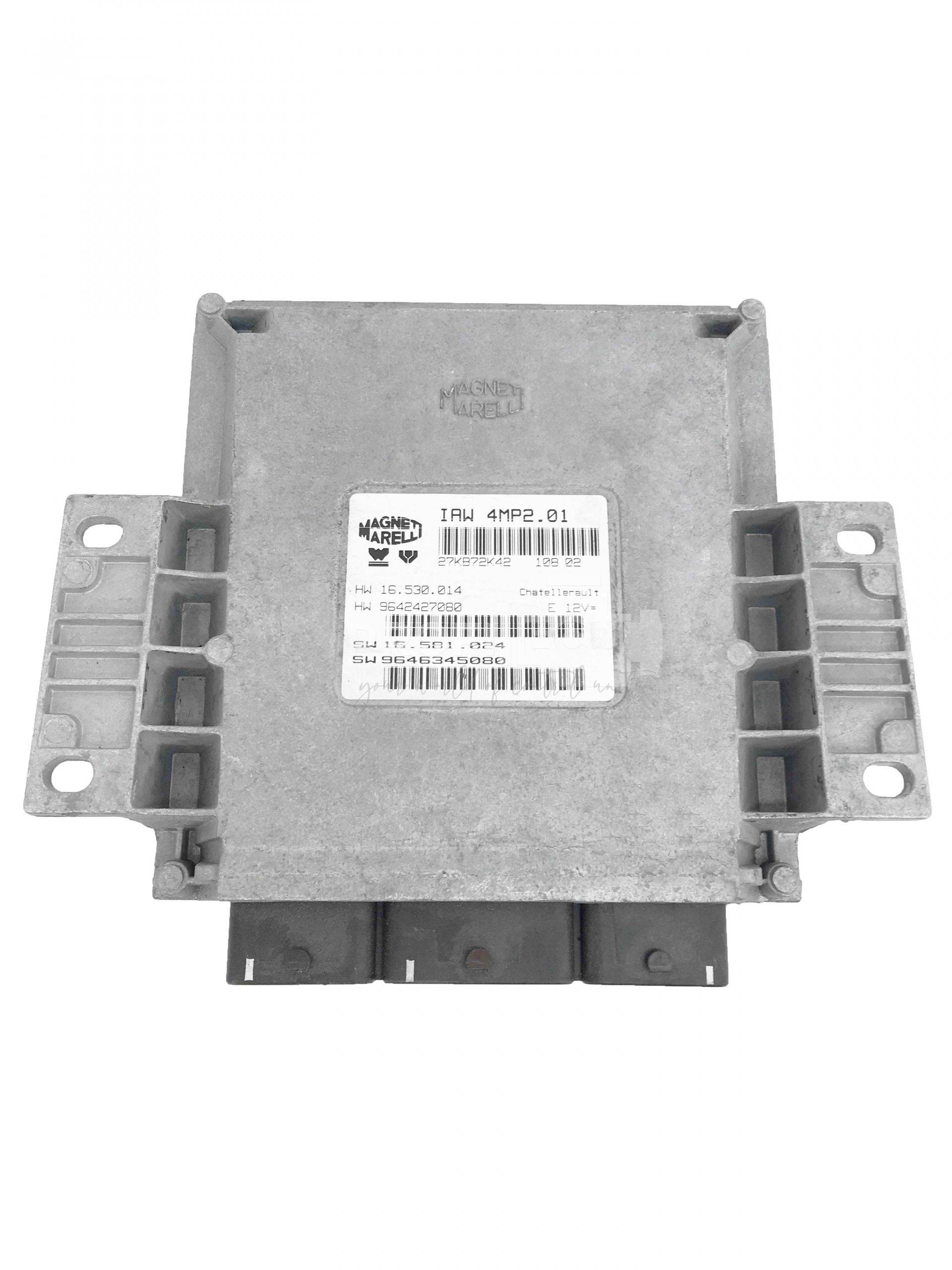 IAW4MP201 9642427080 9646345080 ECU Řídící jednotka motoru PEUGEOT