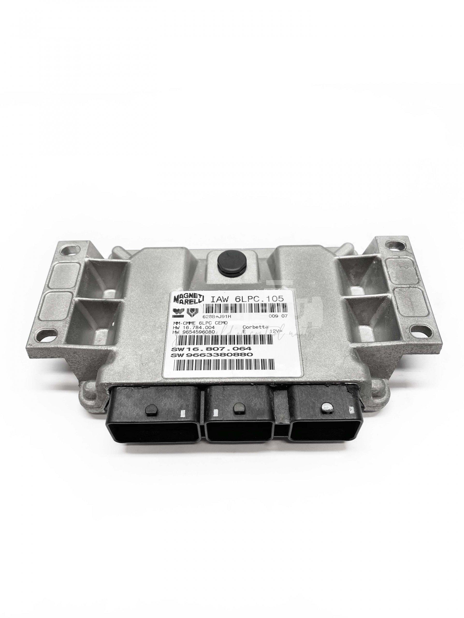 IAW6LPC.105 9663380880 9654596080 ECU Řídící jednotka motoru CITROEN PEUGEOT