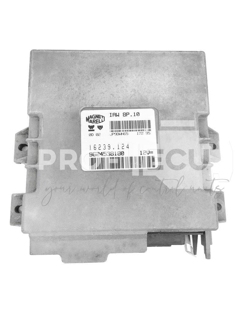 IAW8P10 16239.124 9624538180 ECU Řídící jednotka motoru PEUGEOT