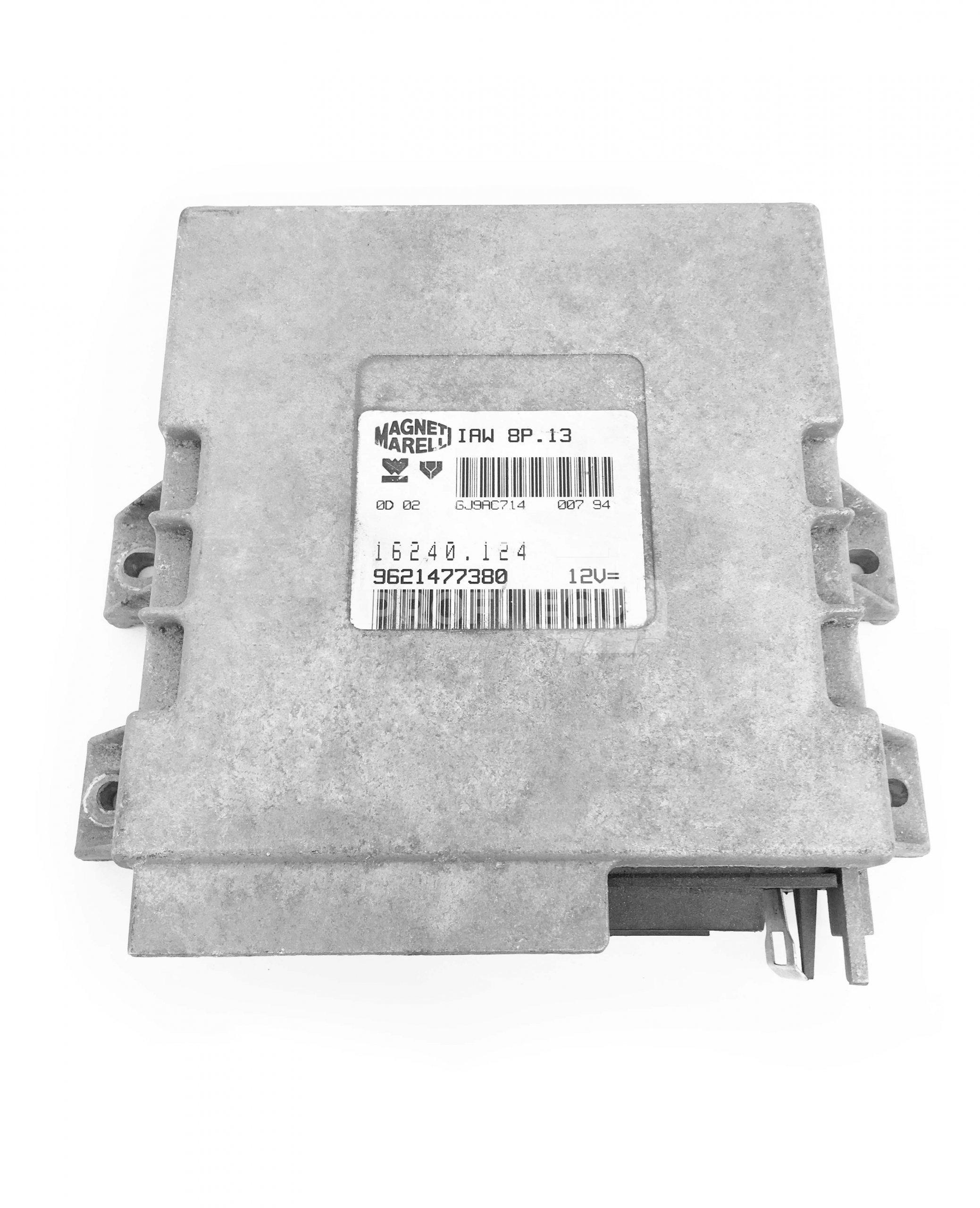 IAW8P13 16240.124 9621477380 ECU Řídící jednotka motoru CITROEN ZX PEUGEOT 405 IAW8P13 16240.124 9621477380 ECU Řídící jednotka motoru CITROEN ZX PEUGEOT 405