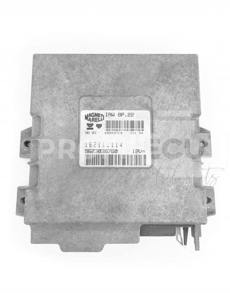 IAW8P22 16211.114 9623038780 ECU Řídící jednotka motoru PEUGEOT