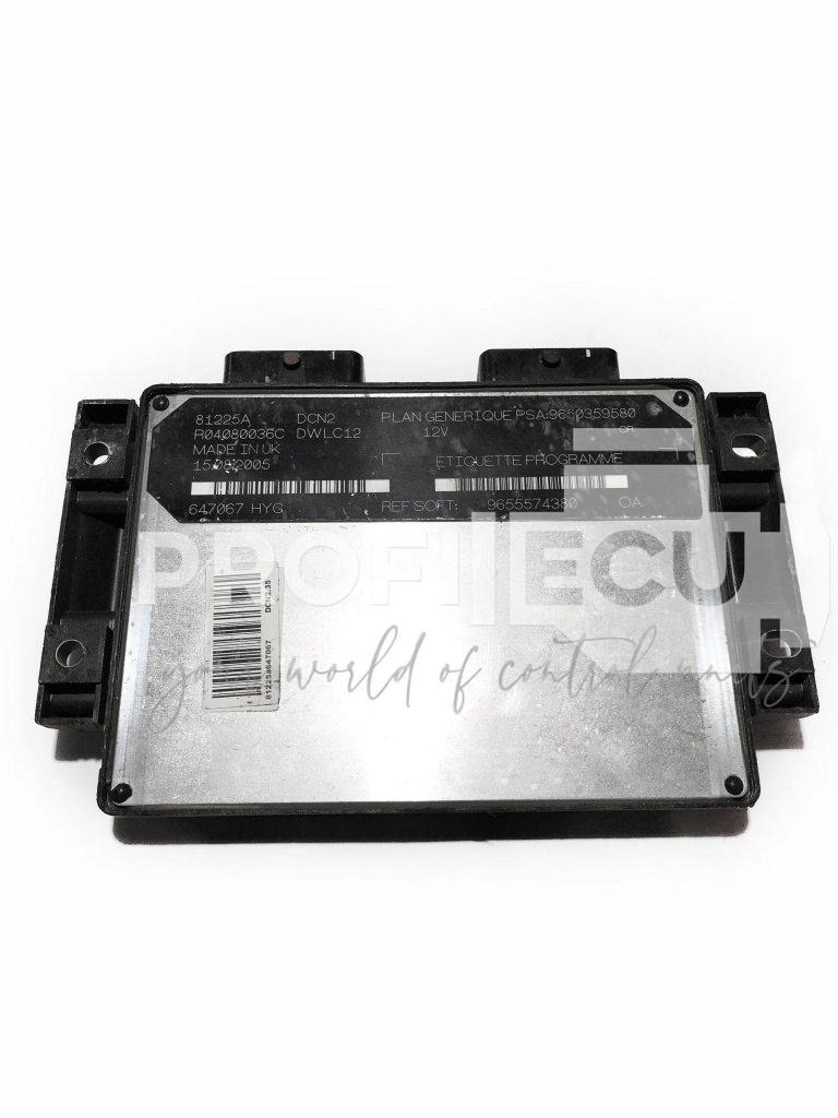 R04080036C 9655574380 ECU Řídící jednotka motoru CITROEN BERLINGO