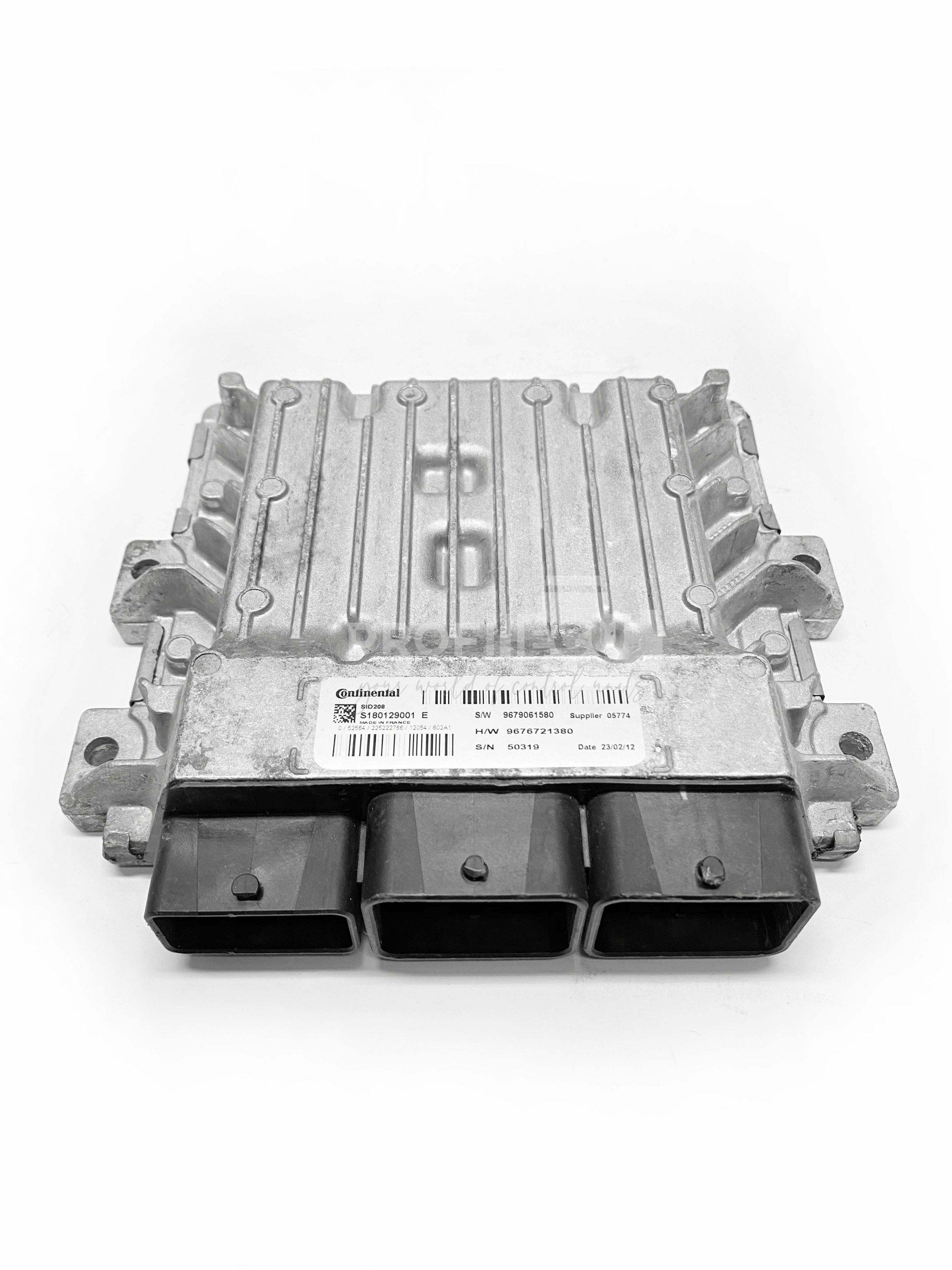 S180129001E 9679061580 SID208 ECU Řídící jednotka motoru JUMPER BOXER DUCATO 2.2 HDI