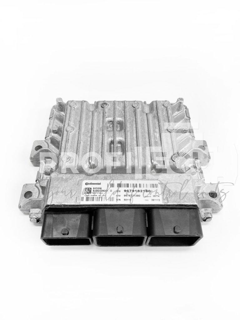 S180129001G 9679182180 9676721380 ECU Řídící jednotka motoru JUMPER BOXER DUCATO 2.2 HDI