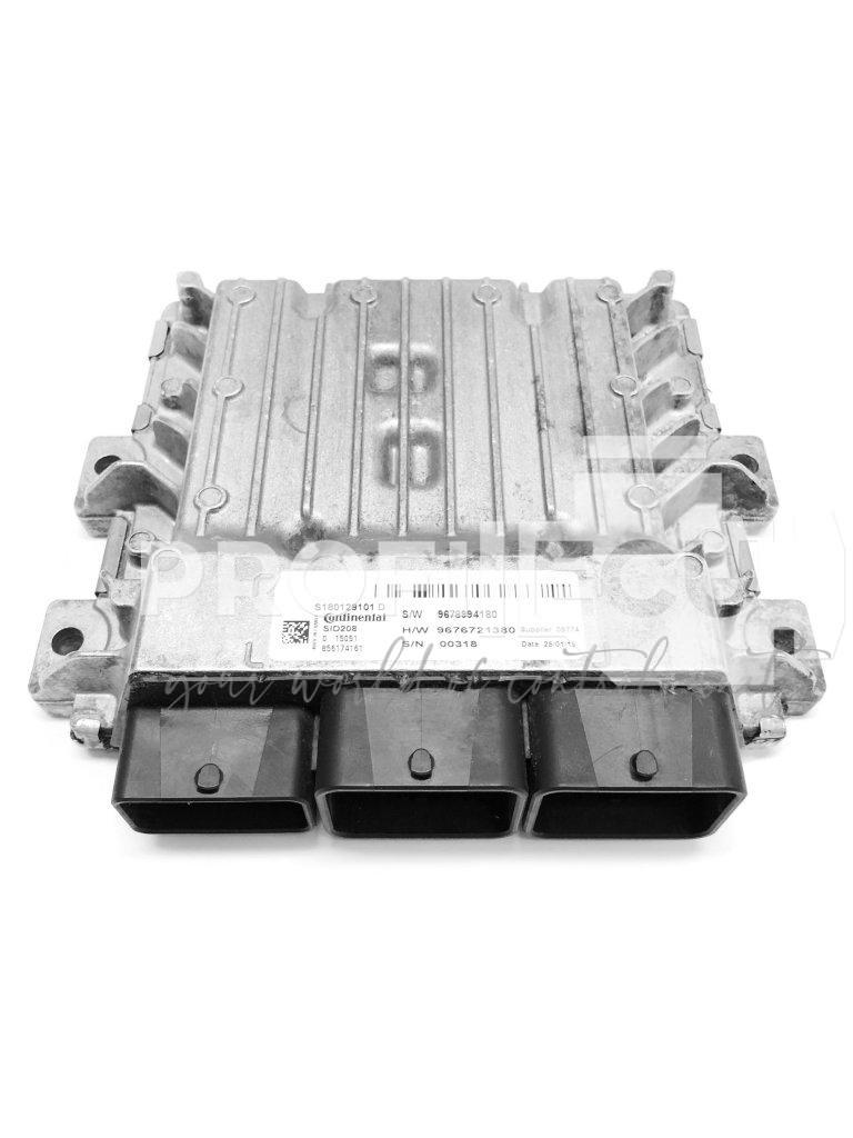 S180129101D 9678994180 9676721380 SID208 ECU Řídící jednotka motoru PEUGEOT BOXER CITROEN JUMPER