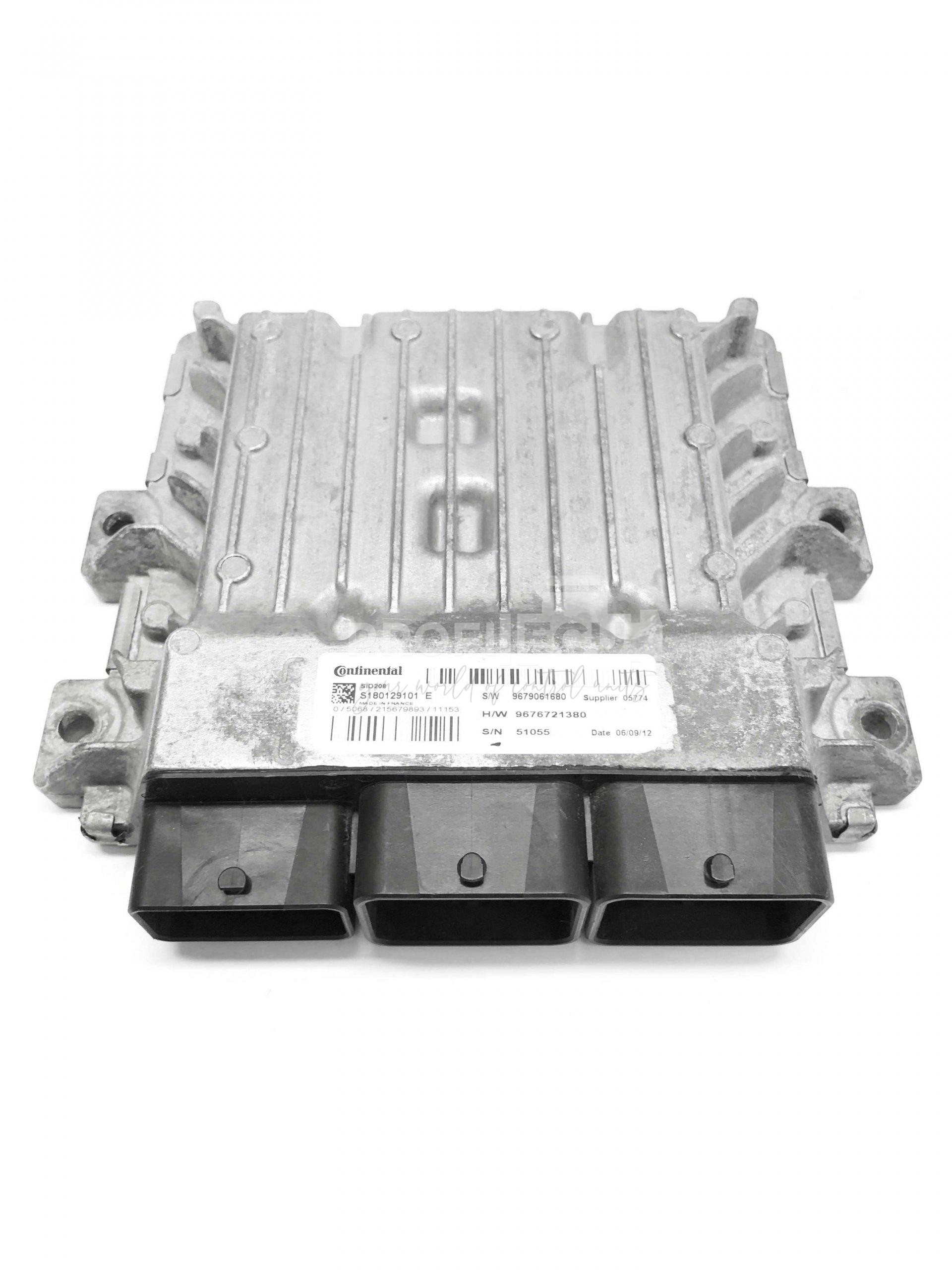 S180129101E 9679061680 9676721380 ECU Řídící jednotka motoru CITROEN JUMPER S180129101E 9679061680 9676721380 ECU Řídící jednotka motoru CITROEN JUMPER
