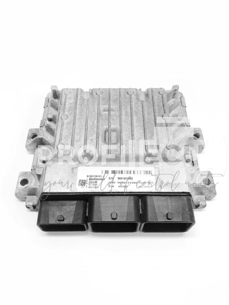 S180129101J 9691551980 9676721380 ECU Řídící jednotka motoru FIAT CITROEN PEUGEOT