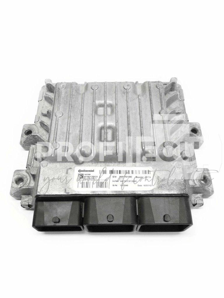 S180129101L 9691761080 9676721380 ECU Řídící jednotka motoru BOXER DUCATO