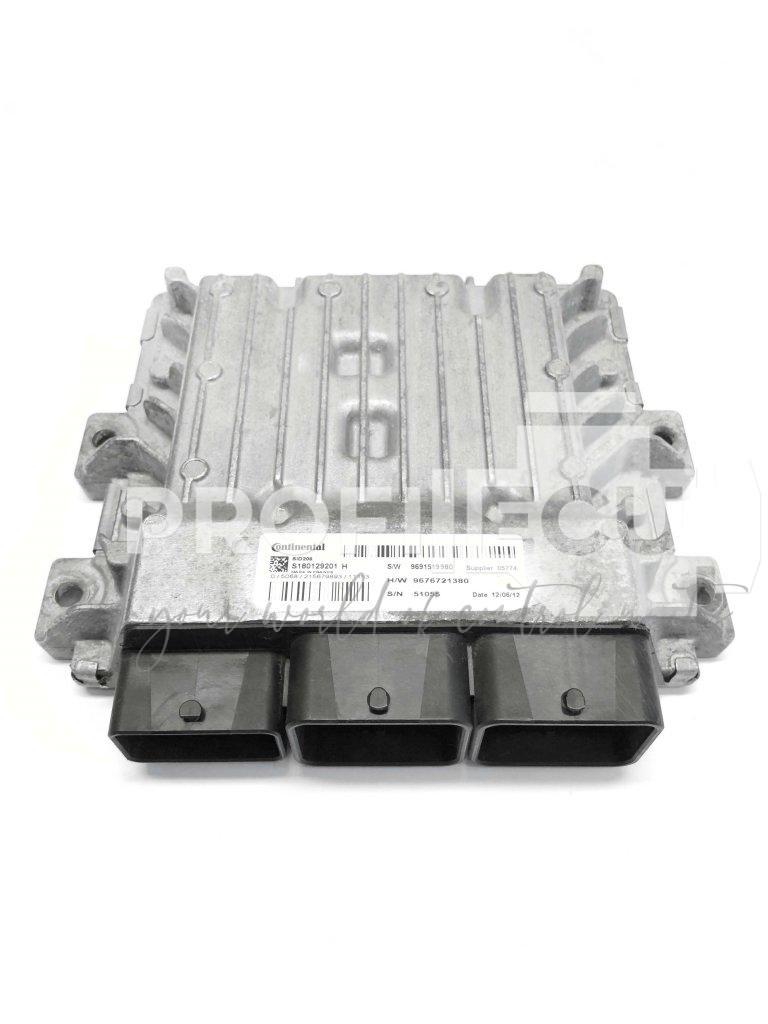 S180129201H 9691519980 9676721380 ECU Řídící jednotka motoru JUMPER BOXER DUCATO 2.2 HDI