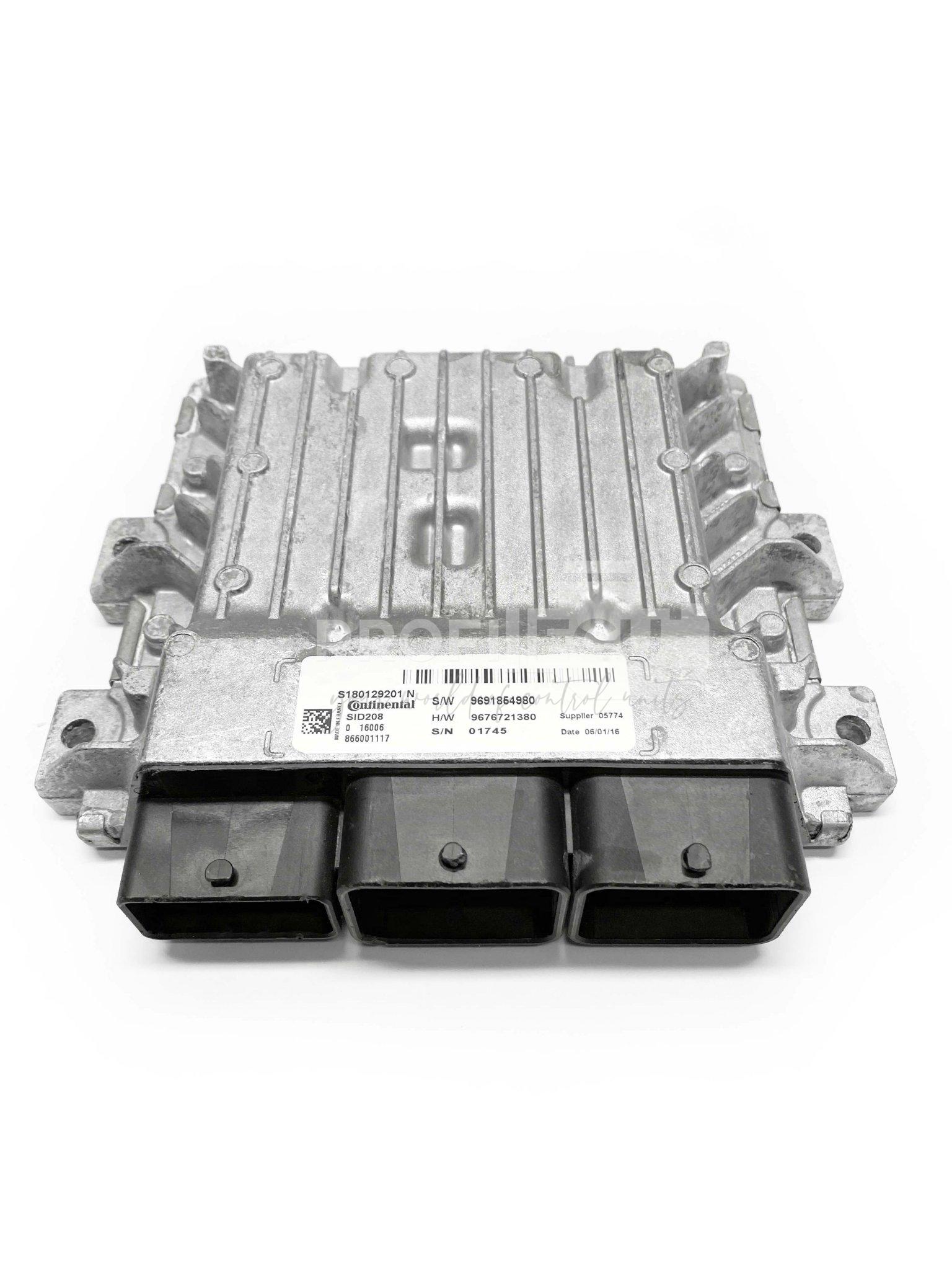 S180129201N 9691854980 9676721380 ECU Řídící jednotka motoru DUCATO BOXER 2.2 HDI