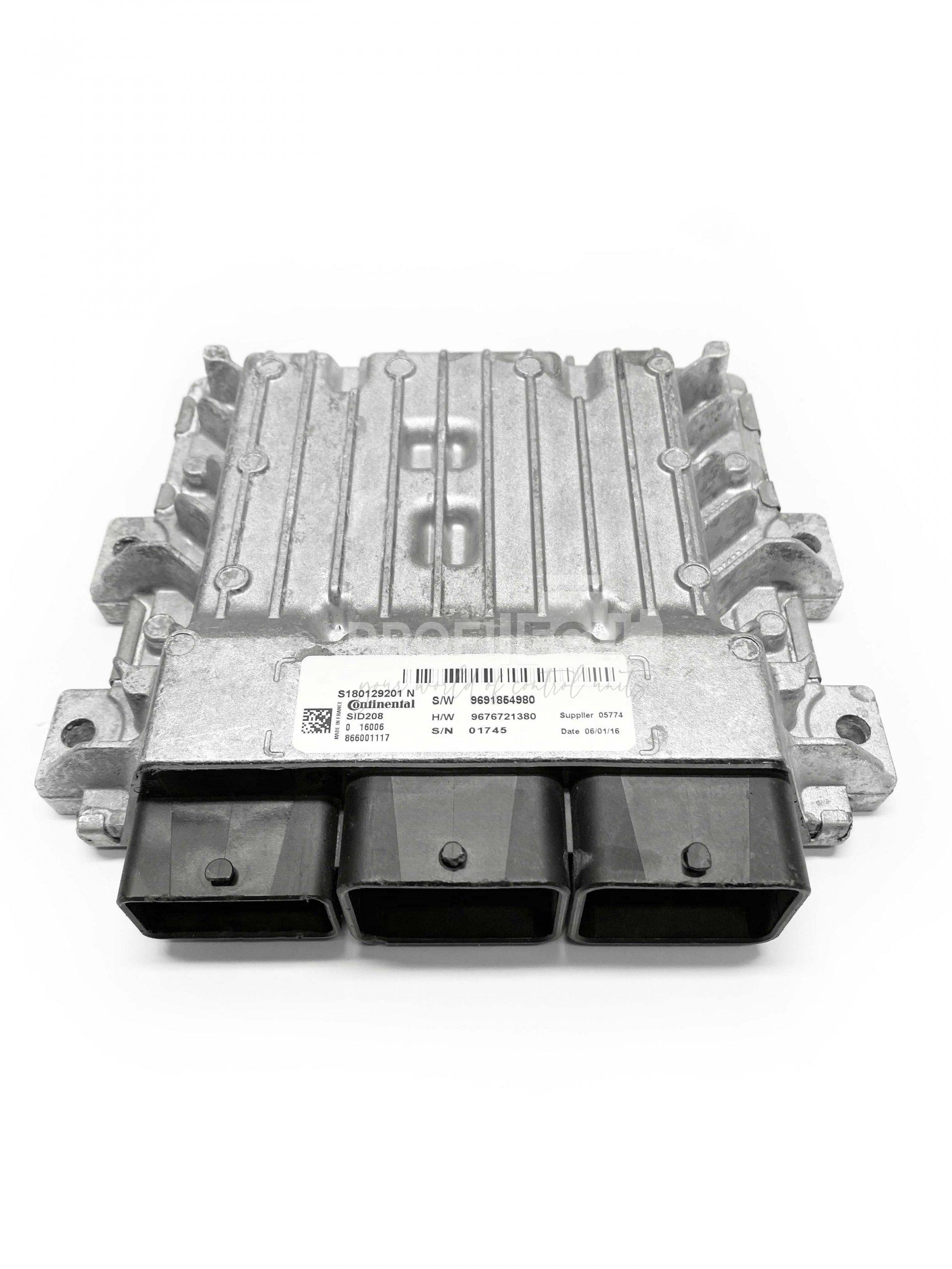 S180129201N 9691854980 9676721380 ECU Řídící jednotka motoru DUCATO BOXER 2.2 HDI