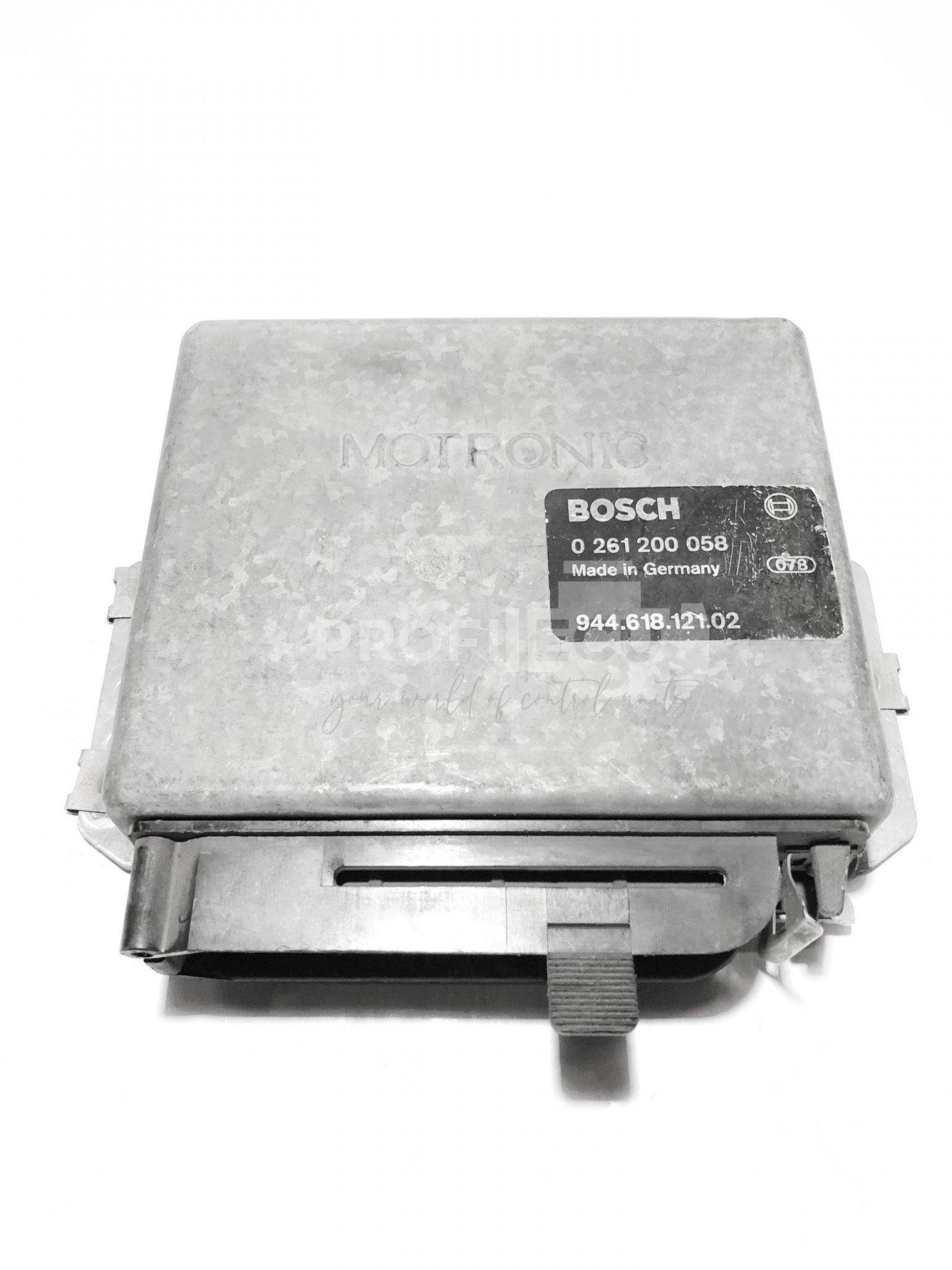 0261200058 944.618.121.02 94461812102 ECU Řídící jednotka motoru PORSCHE 0261200058 944.618.121.02 94461812102 ECU Řídící jednotka motoru PORSCHE
