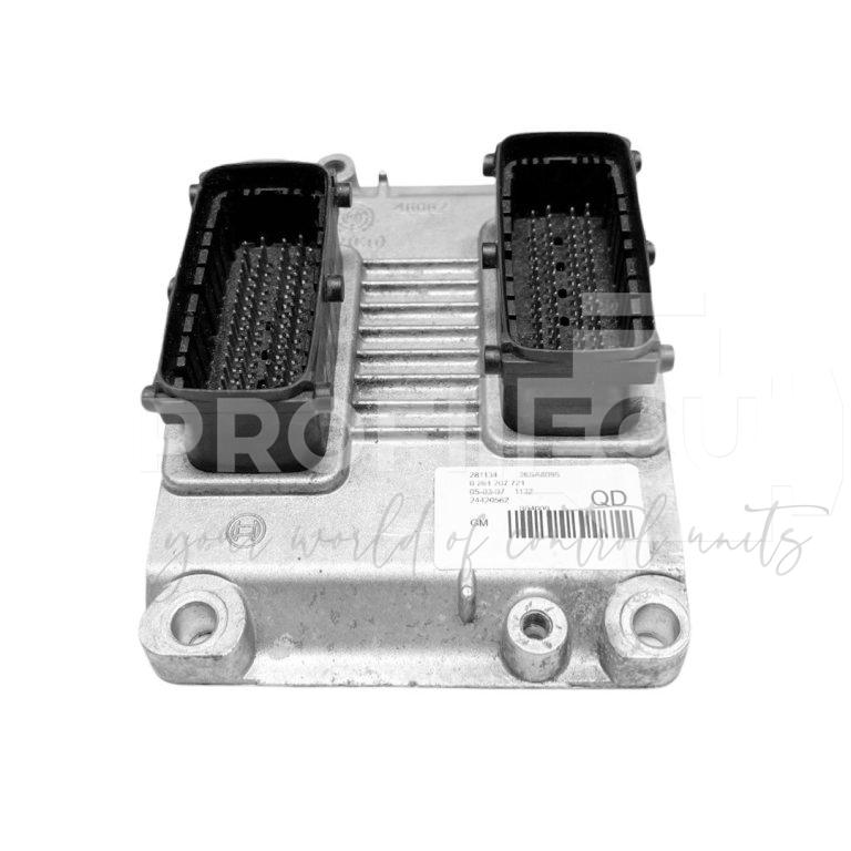 0261207721 24420560QD ECU Řídící jednotka motoru OPEL CORSA D 1.4 16V