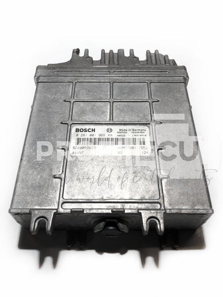 0281001969 0 281 001 969 8200059883 ECU Řídící jednotka motoru RENAULT 1.9D