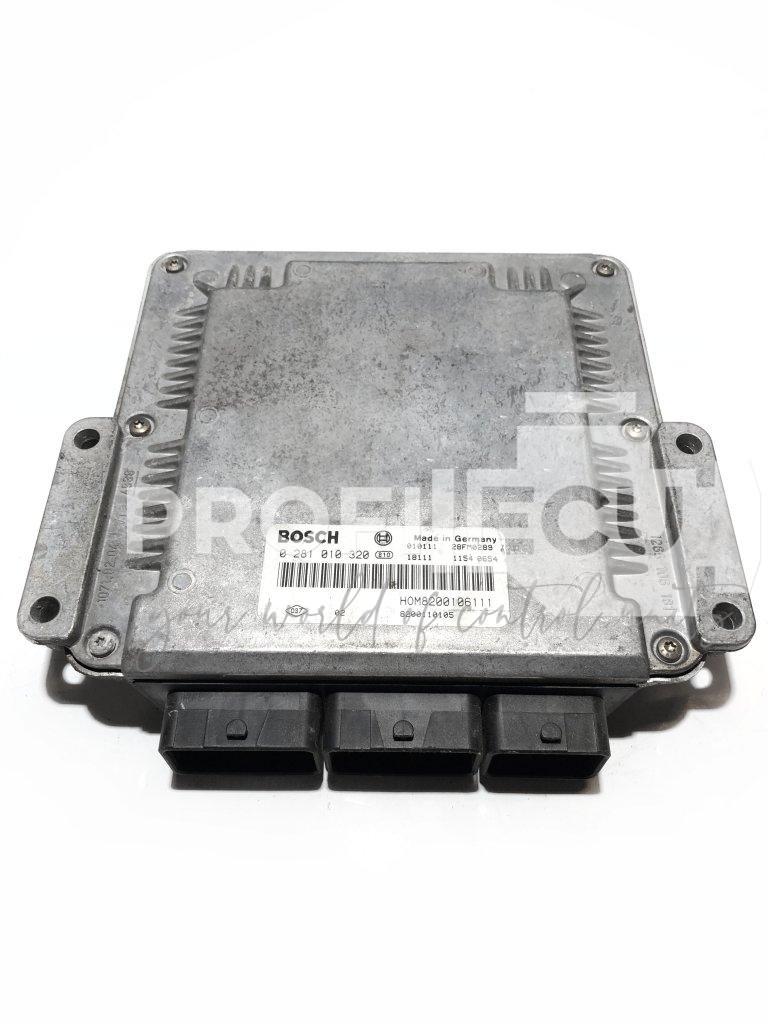 0281010320 0 281 010 320 8200106111 ECU Řídící jednotka motoru RENAULT 2.2DCI