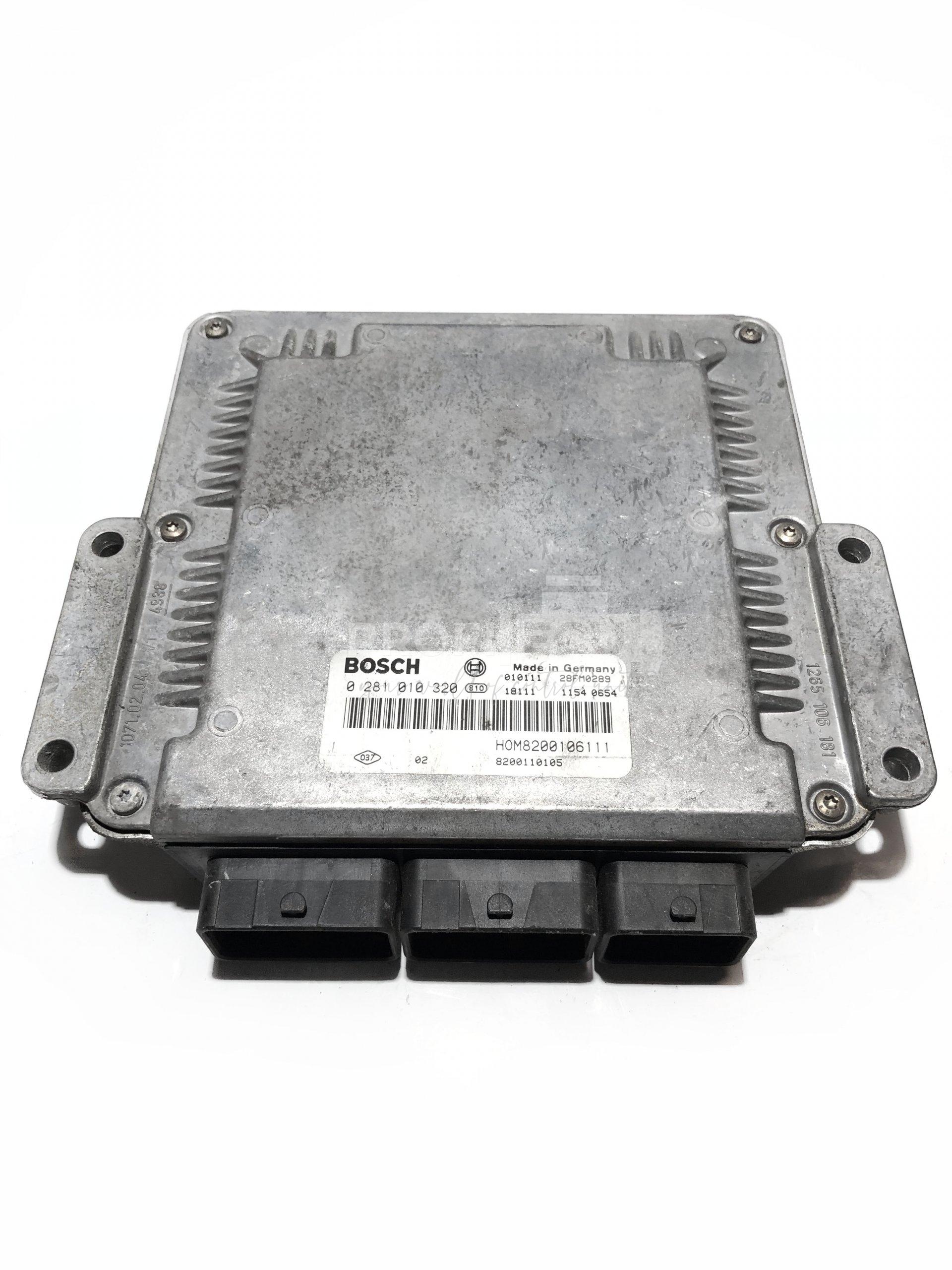 0281010320 0 281 010 320 8200106111 ECU Řídící jednotka motoru RENAULT 2.2DCI 0281010320 0 281 010 320 8200106111 ECU Řídící jednotka motoru RENAULT 2.2DCI