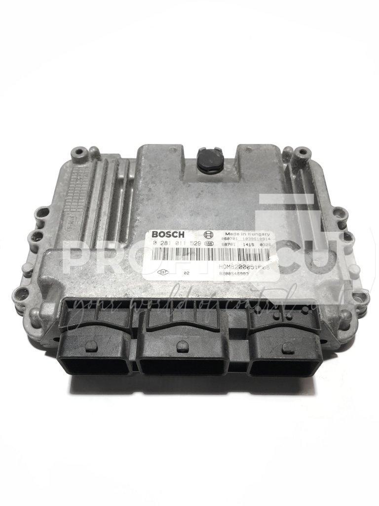 0281011529 0 281 011 529 ECU Řídící jednotka motoru VIVARO TRAFIC 1.9 DCI