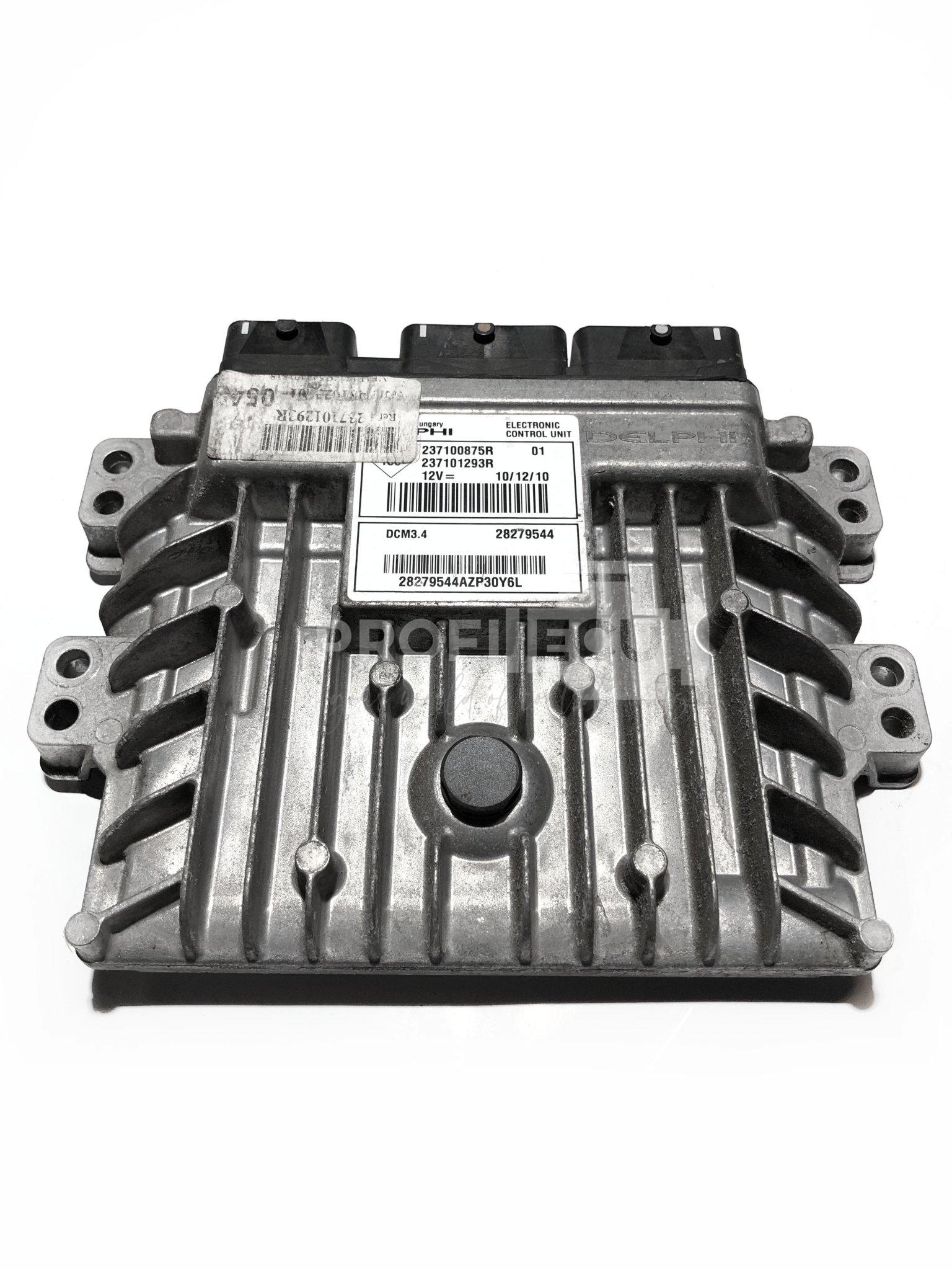 237100875R 237101293R ECU Řídící jednotka motoru RENAULT CLIO III 1.5 DCI 237100875R 237101293R ECU Řídící jednotka motoru RENAULT CLIO III 1.5 DCI