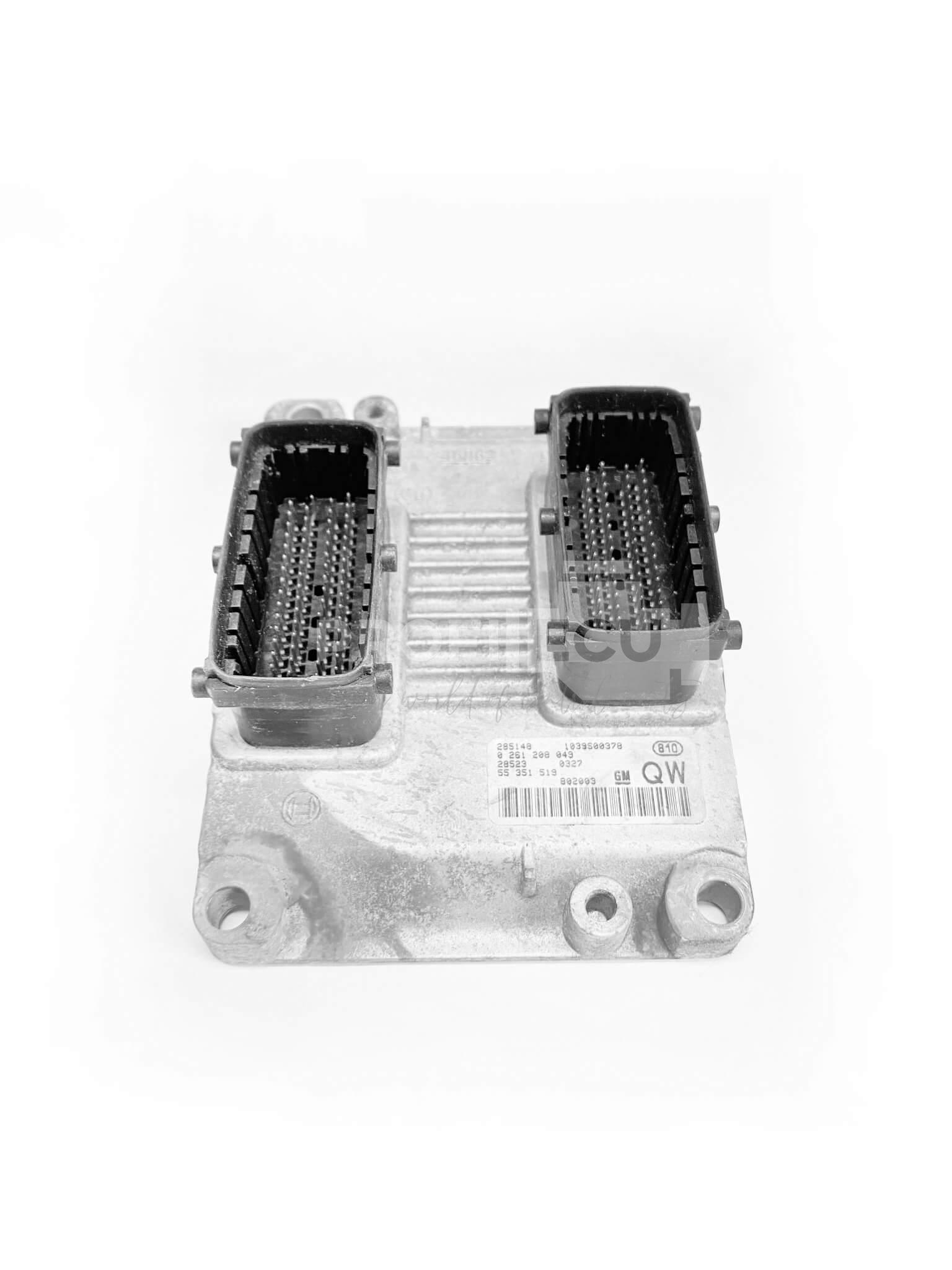 55351519 0261208049 ECU Řídící jednotka OPEL VECTRA C