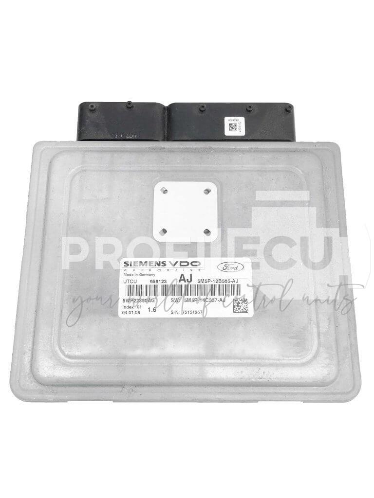 5M5P-12B565-AJ 5WP22350AG ECU Řídící jednotka motoru FORD FOCUS 1.6