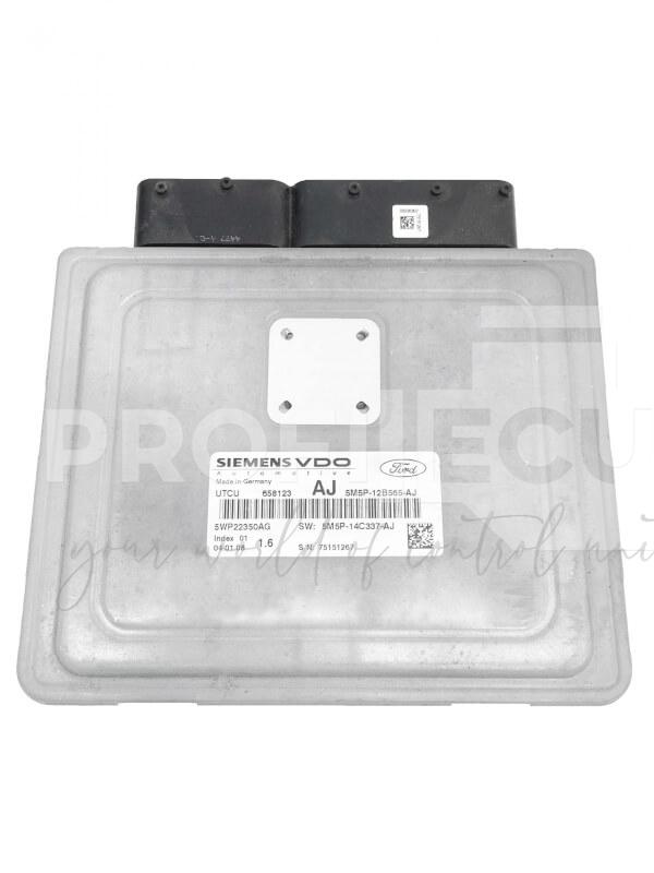 5M5P-12B565-AJ 5WP22350AG ECU Řídící jednotka motoru FORD FOCUS 1.6 5M5P-12B565-AJ 5WP22350AG ECU Řídící jednotka motoru FORD FOCUS 1.6