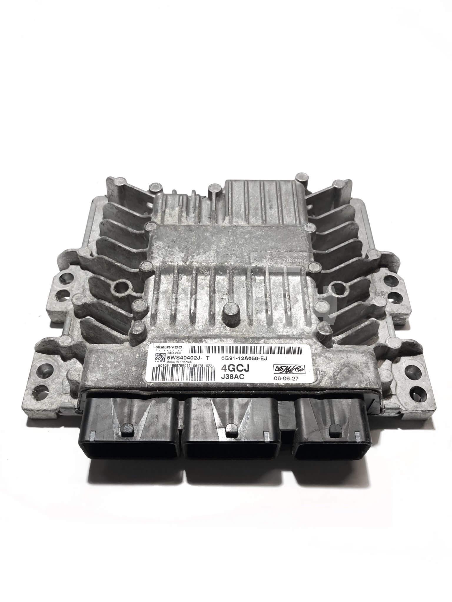 5WS40402J-T 6G91-12A650-EJ 6G9112A650 ECU Řídící jednotka motoru FORD