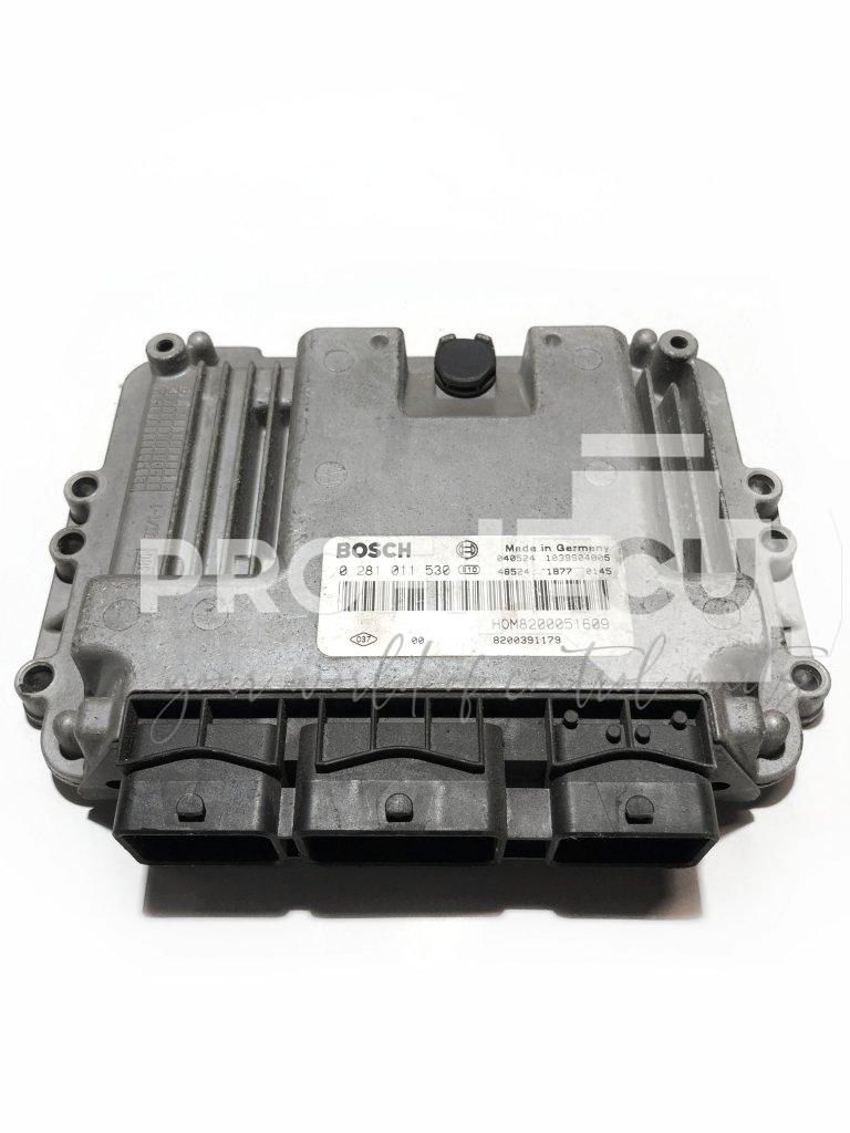 0281011530 8200051609 ECU Řídící jednotka motoru TRAFIC VIVARO 1.9 DCI
