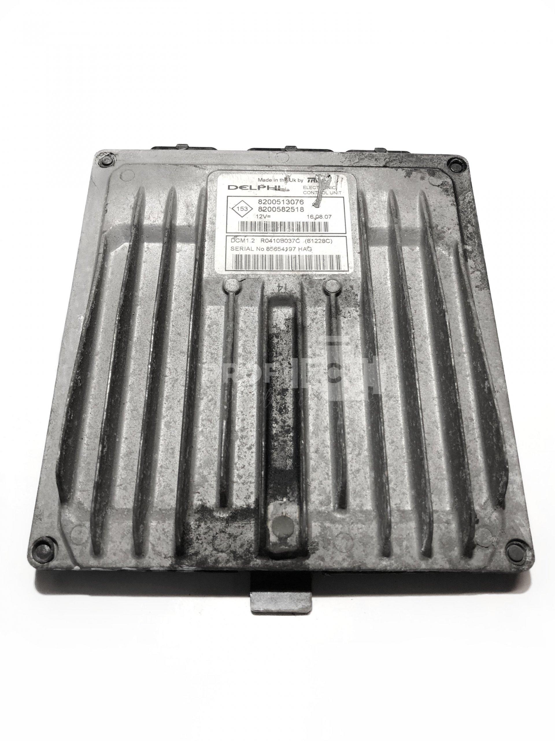 8200513076 8200582518 ECU Řídící jednotka motoru RENAULT 1.5 DCI 8200513076 8200582518 ECU Řídící jednotka motoru RENAULT 1.5 DCI