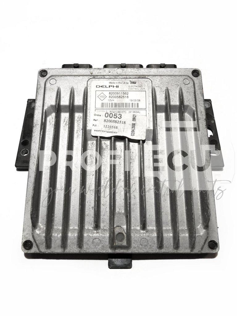 8200911562 8200582518 R0410B037C ECU Řídící jednotka motoru RENAULT MEGANE 1.5 DCI