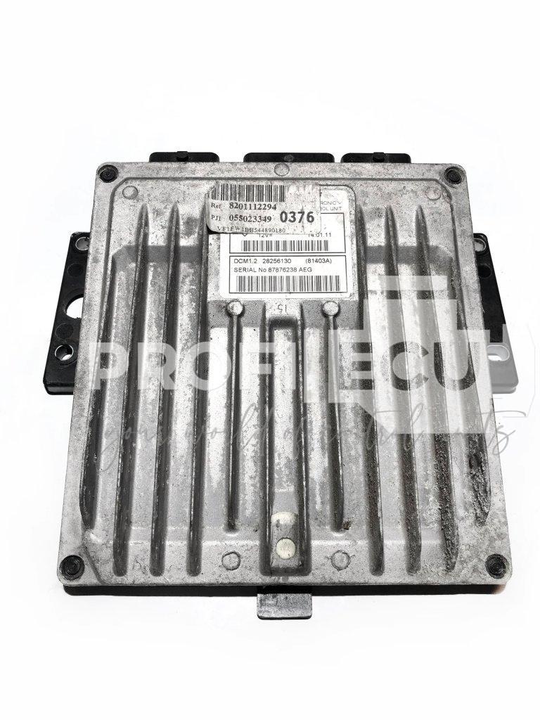 8201112294 8200911560 DCM1.2 ECU Řídící jednotka motoru RENAULT KANGOO 1.5 DCI