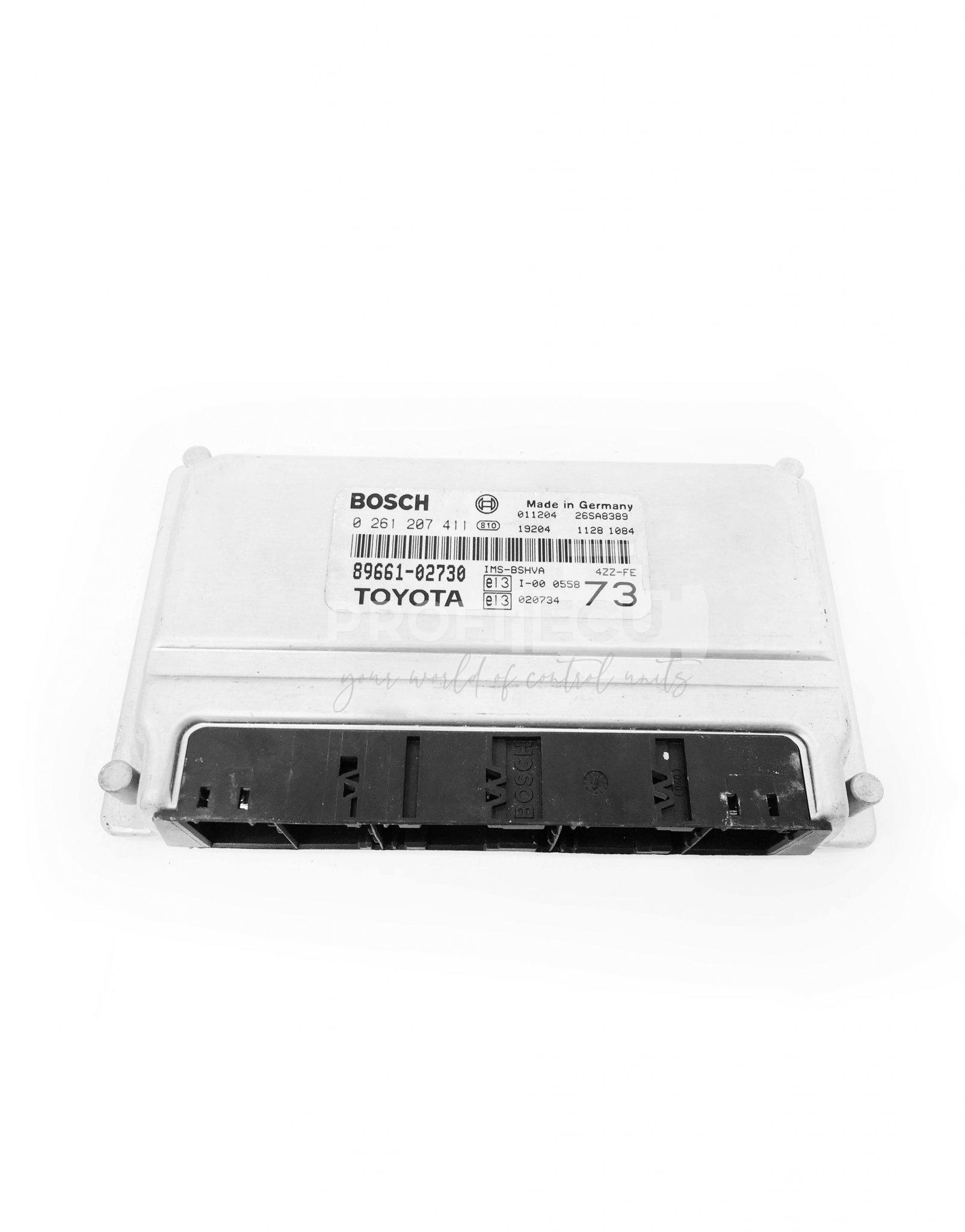 89661-02730 0261207411 ECU Řídící jednotka motoru TOYOTA COROLLA