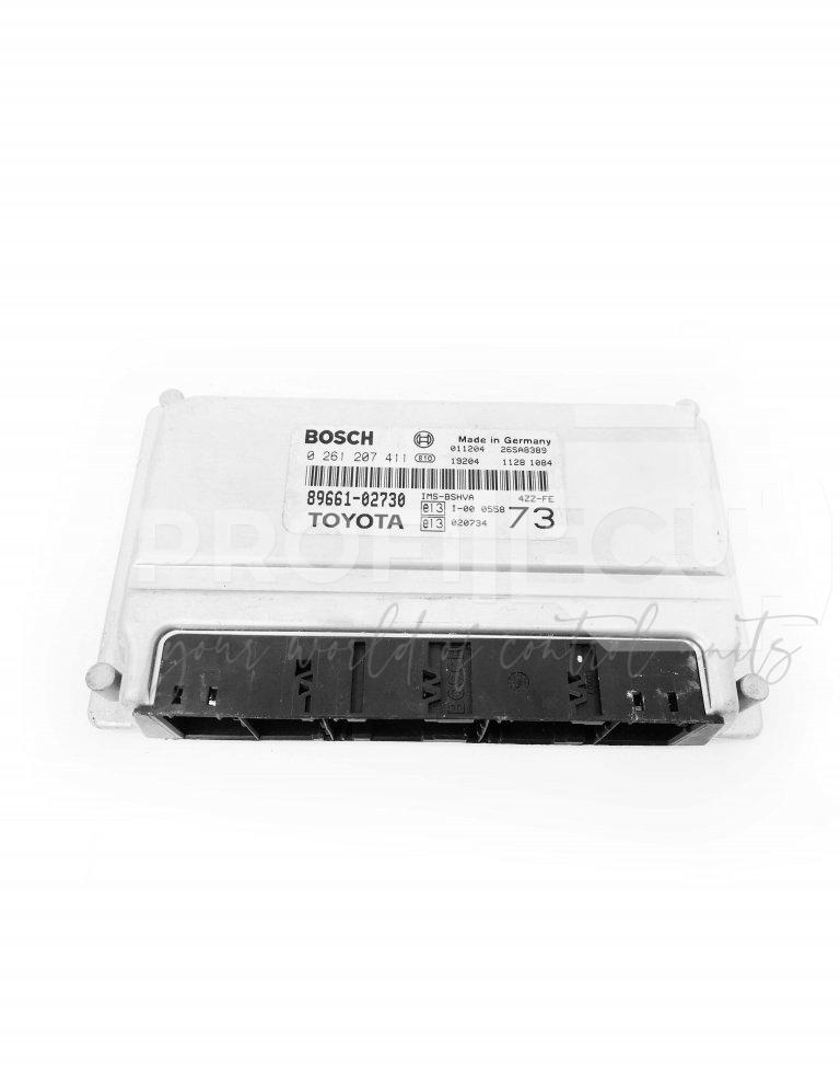89661-02730 0261207411 ECU Řídící jednotka motoru TOYOTA COROLLA