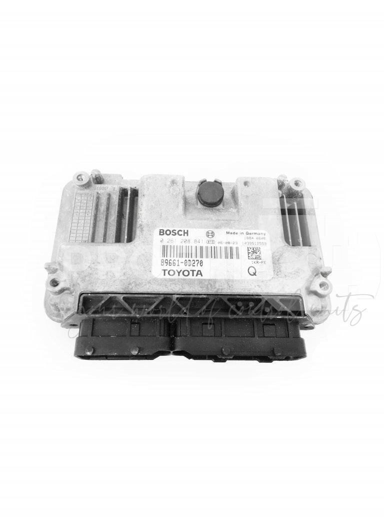 89661-0D270 0261208841 ECU Řídící jednotka motoru TOYOTA YARIS 1.0
