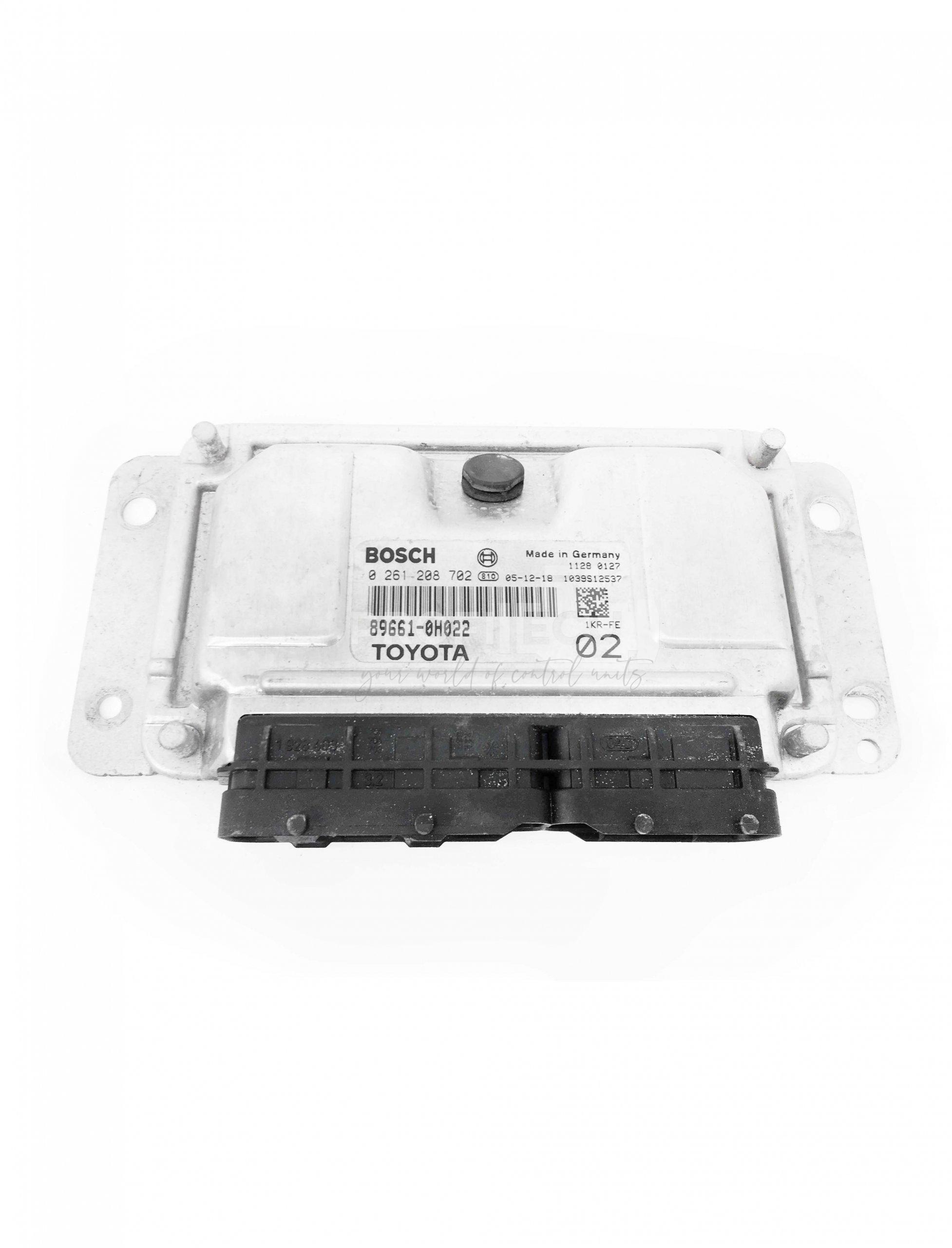 89661-0H022 0261208702 0 261 208 702 ECU Řídící jednotka motoru TOYOTA AYGO 89661-0H022 0261208702 0 261 208 702 ECU Řídící jednotka motoru TOYOTA AYGO