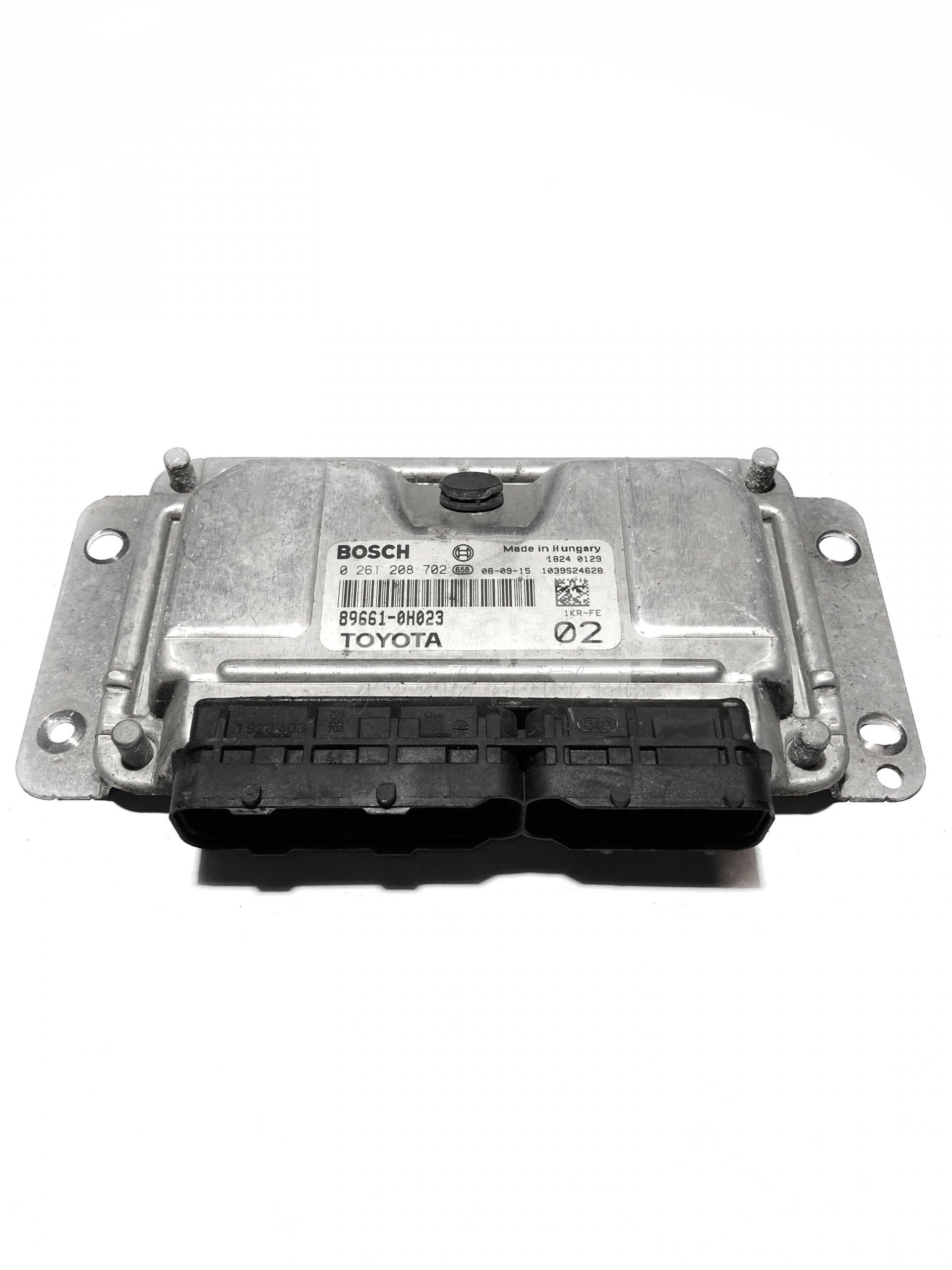 89661-0H023 0261208702 0 261 208 702 ECU Řídící jednotka motoru TOYOTA AYGO