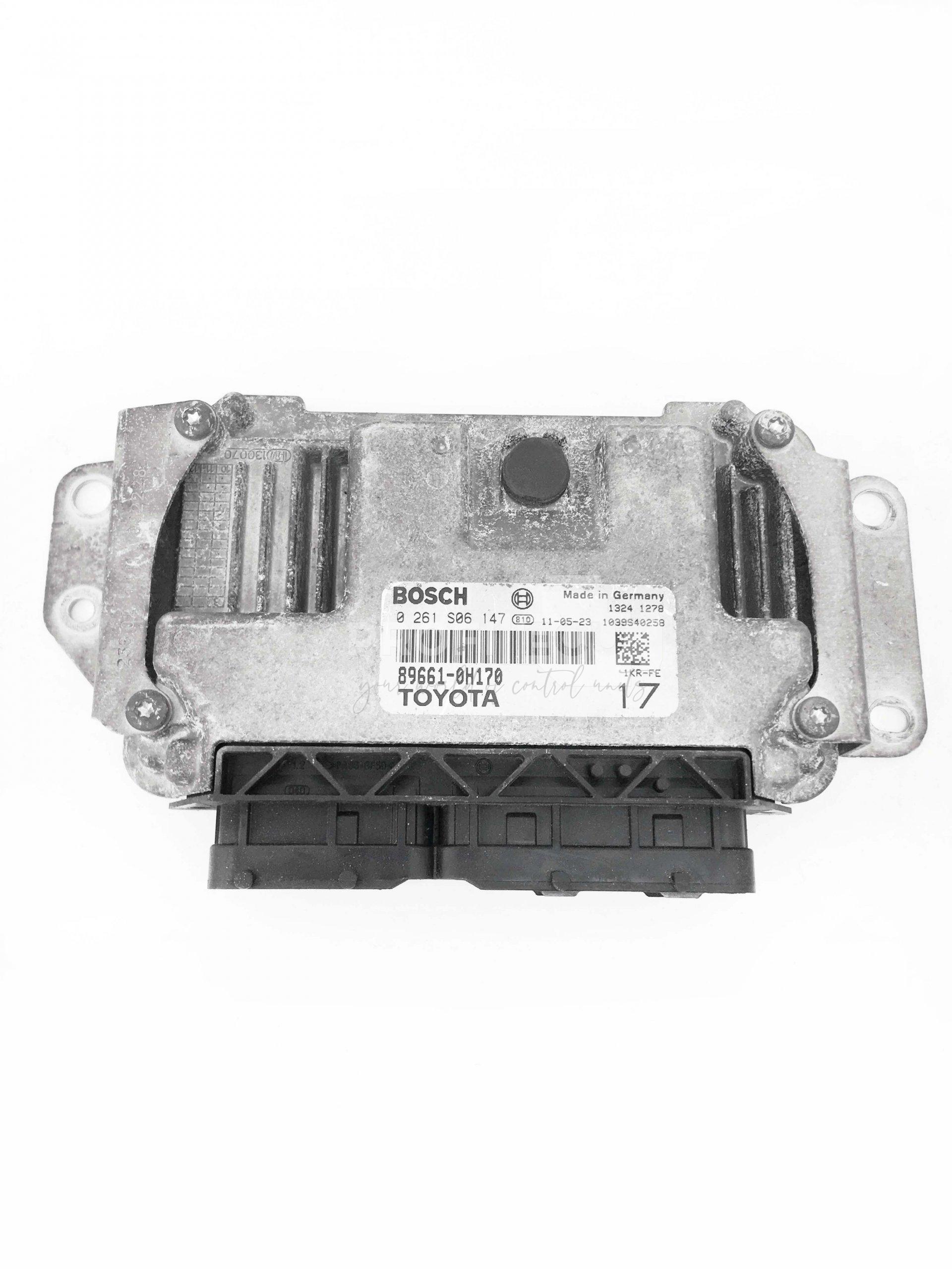 89661-0H170 0261S06147 0 261 S06 147 ECU Řídící jednotka motoru TOYOTA AYGO 89661-0H170 0261S06147 0 261 S06 147 ECU Řídící jednotka motoru TOYOTA AYGO