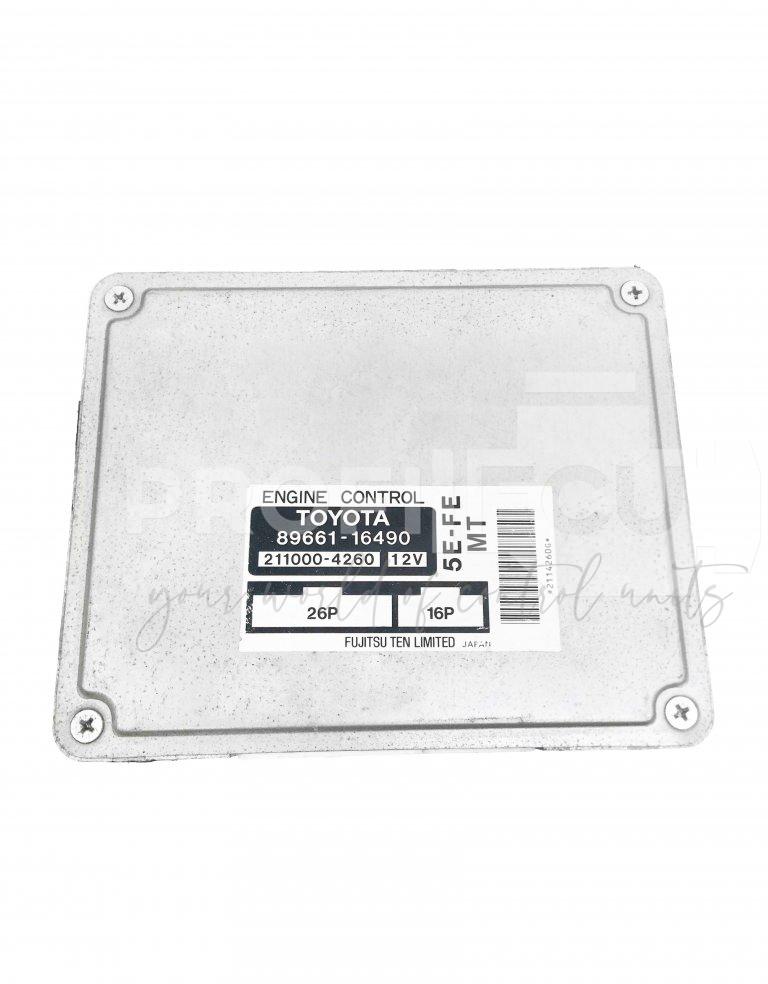 89661-16490 8966116490 ECU Řídící jednotka motoru TOYOTA PASEO 1.5