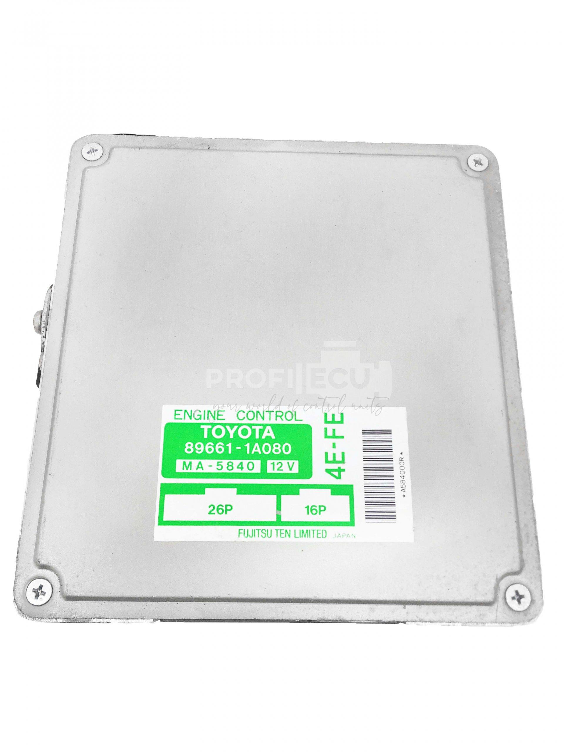 89661-1A080 896611A080 ECU Řídící jednotka motoru TOYOTA COROLLA 1.3 89661-1A080 896611A080 ECU Řídící jednotka motoru TOYOTA COROLLA 1.3