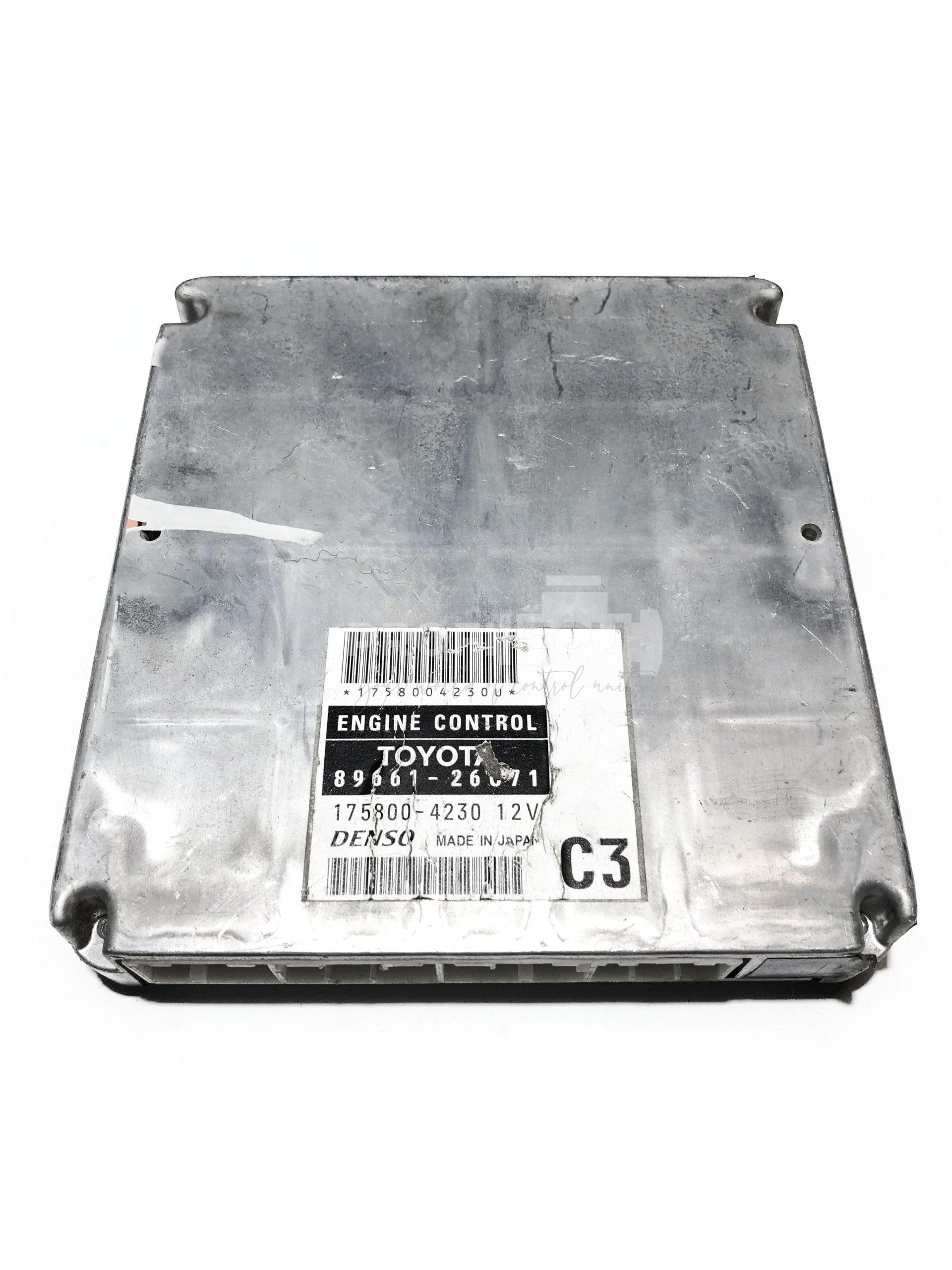 89661-26C71 8966126C71 ECU Řídící jednotka motoru TOYOTA AVENSIS 2.2 D