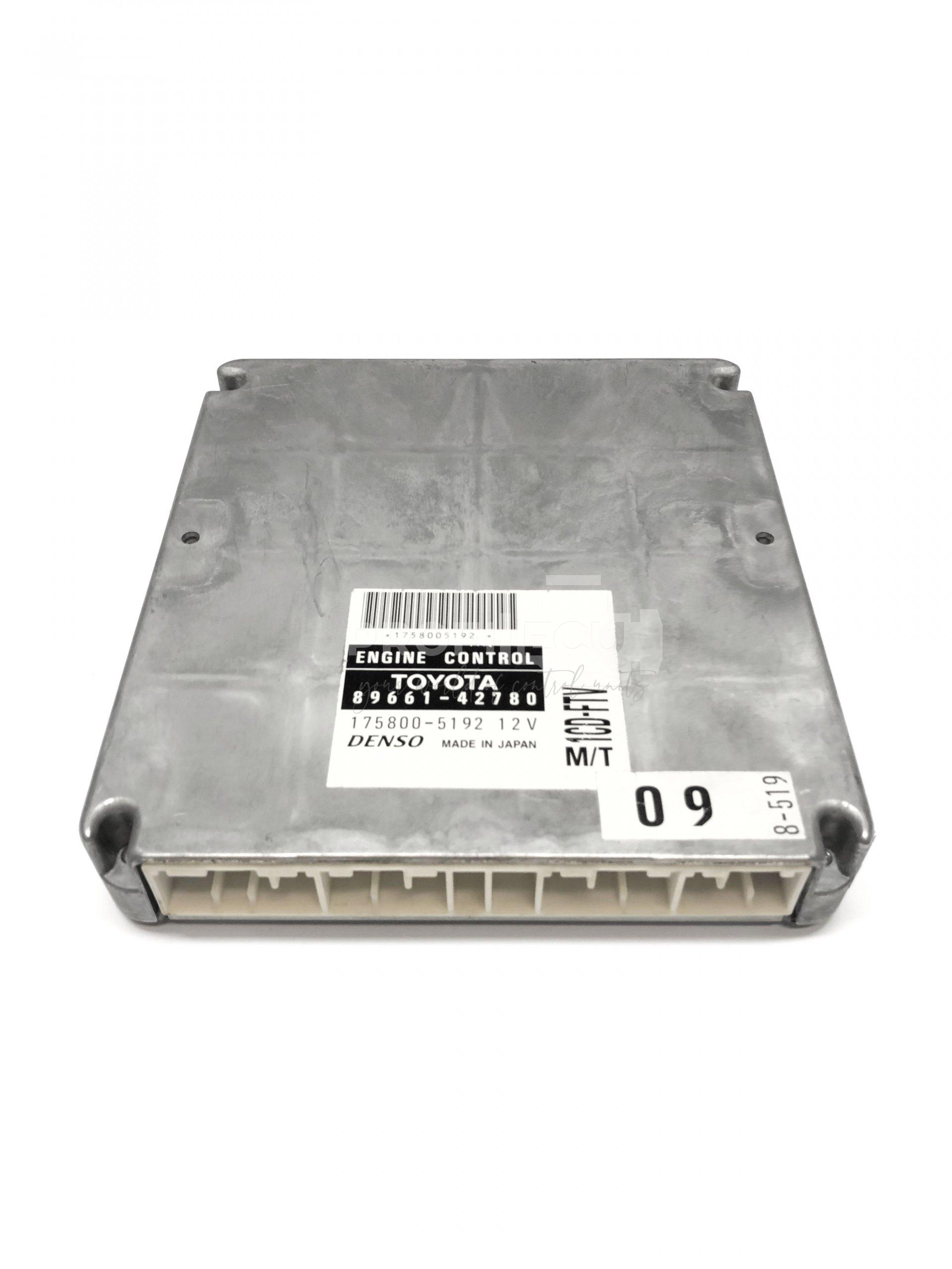 89661-42780 175800-5192 ECU Řídící jednotka motoru TOYOTA RAV 4 89661-42780 175800-5192 ECU Řídící jednotka motoru TOYOTA RAV 4