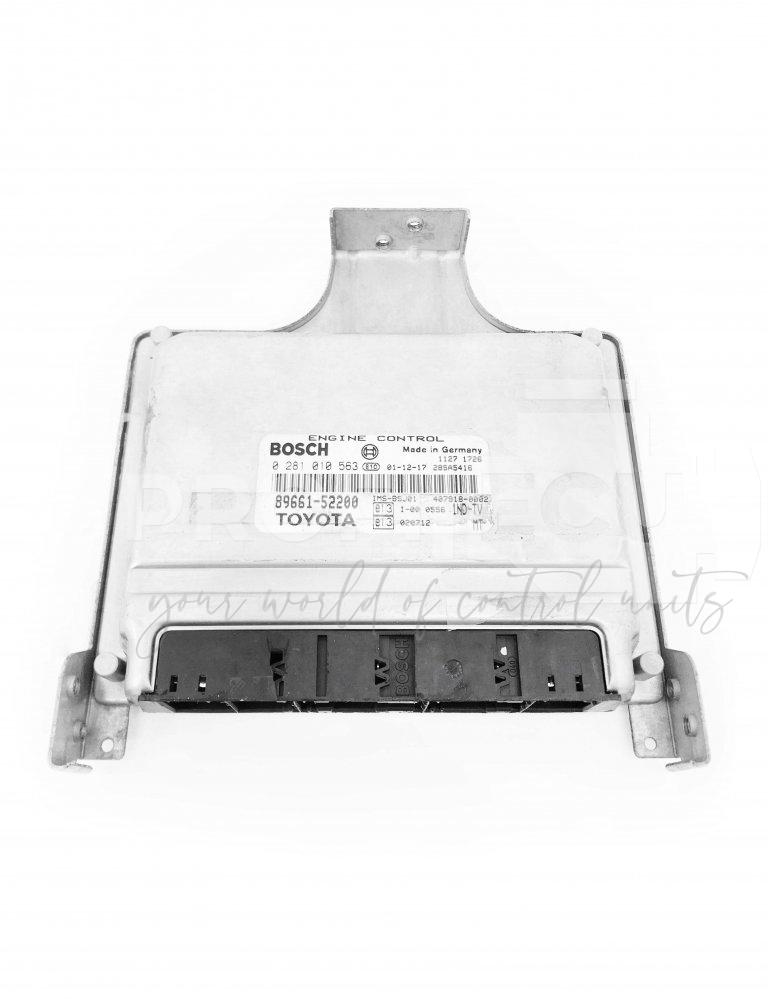 89661-52200 0281010563 ECU Řídící jednotka motoru TOYOTA YARIS 1.4 D